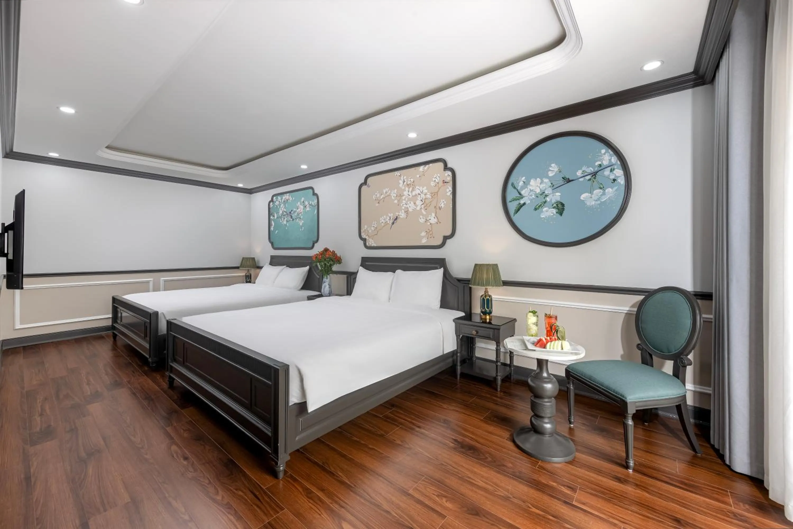 Photo of the whole room, Bed in Sapa Soleil Hotel