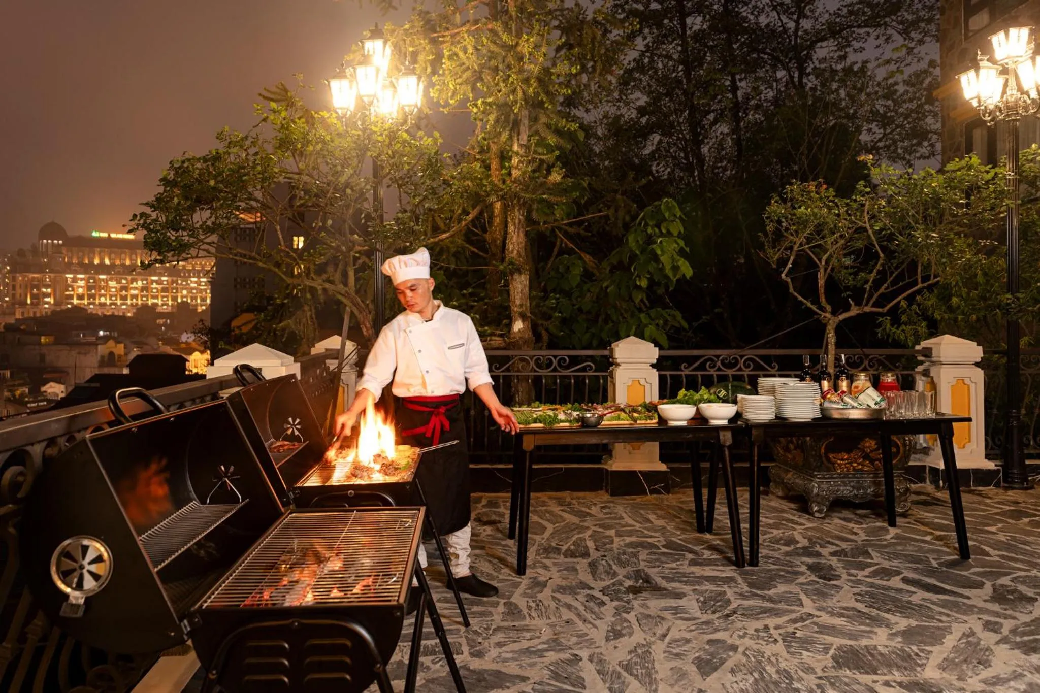 Balcony/Terrace in Sapa Soleil Hotel