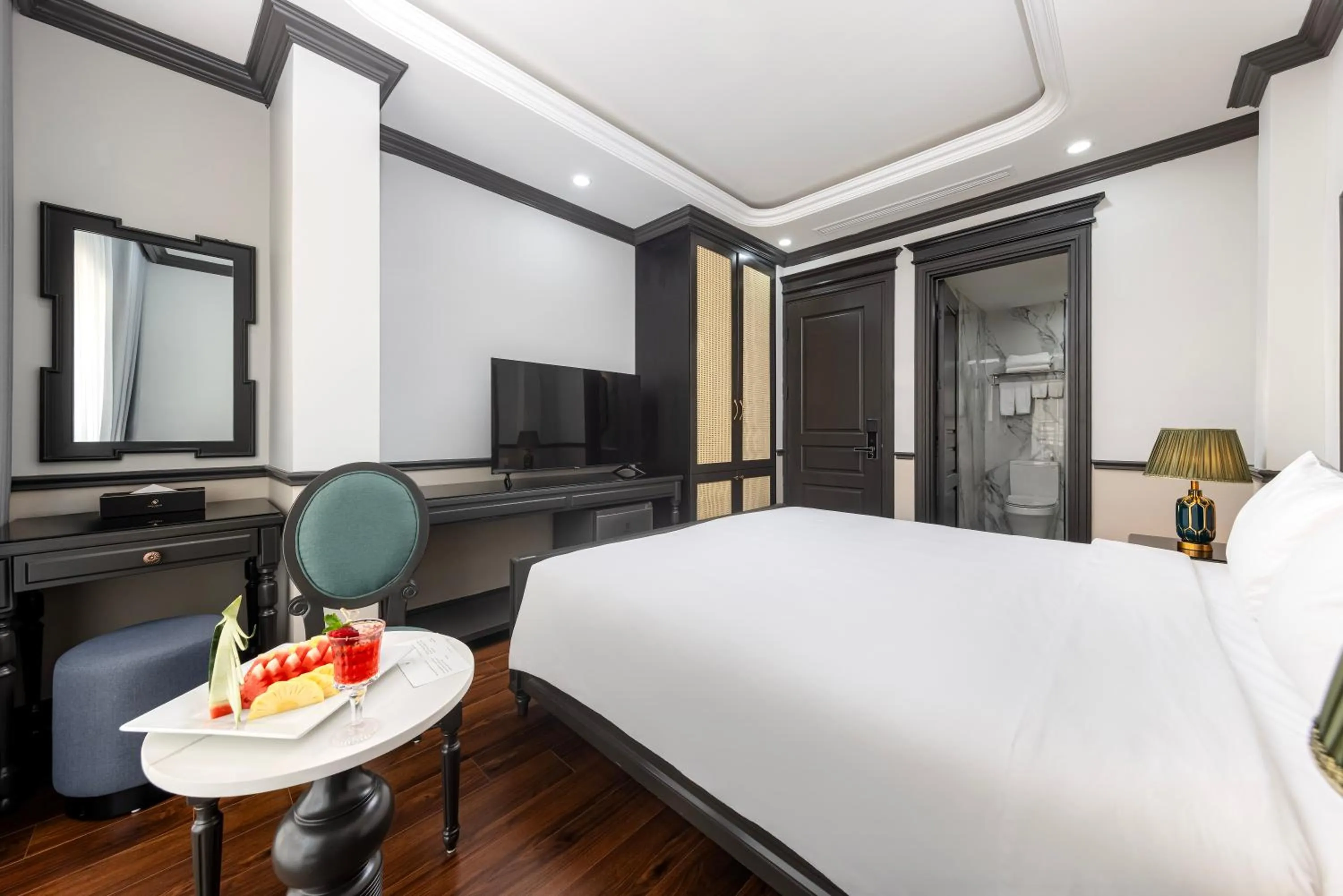 Bed in Sapa Soleil Hotel