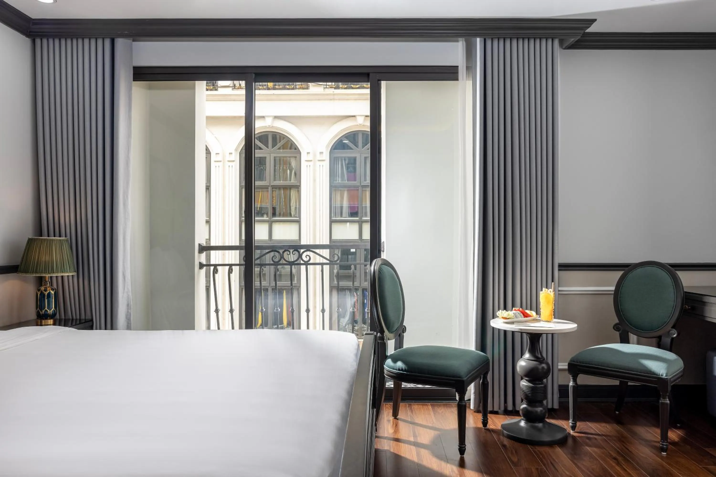 Bed in Sapa Soleil Hotel