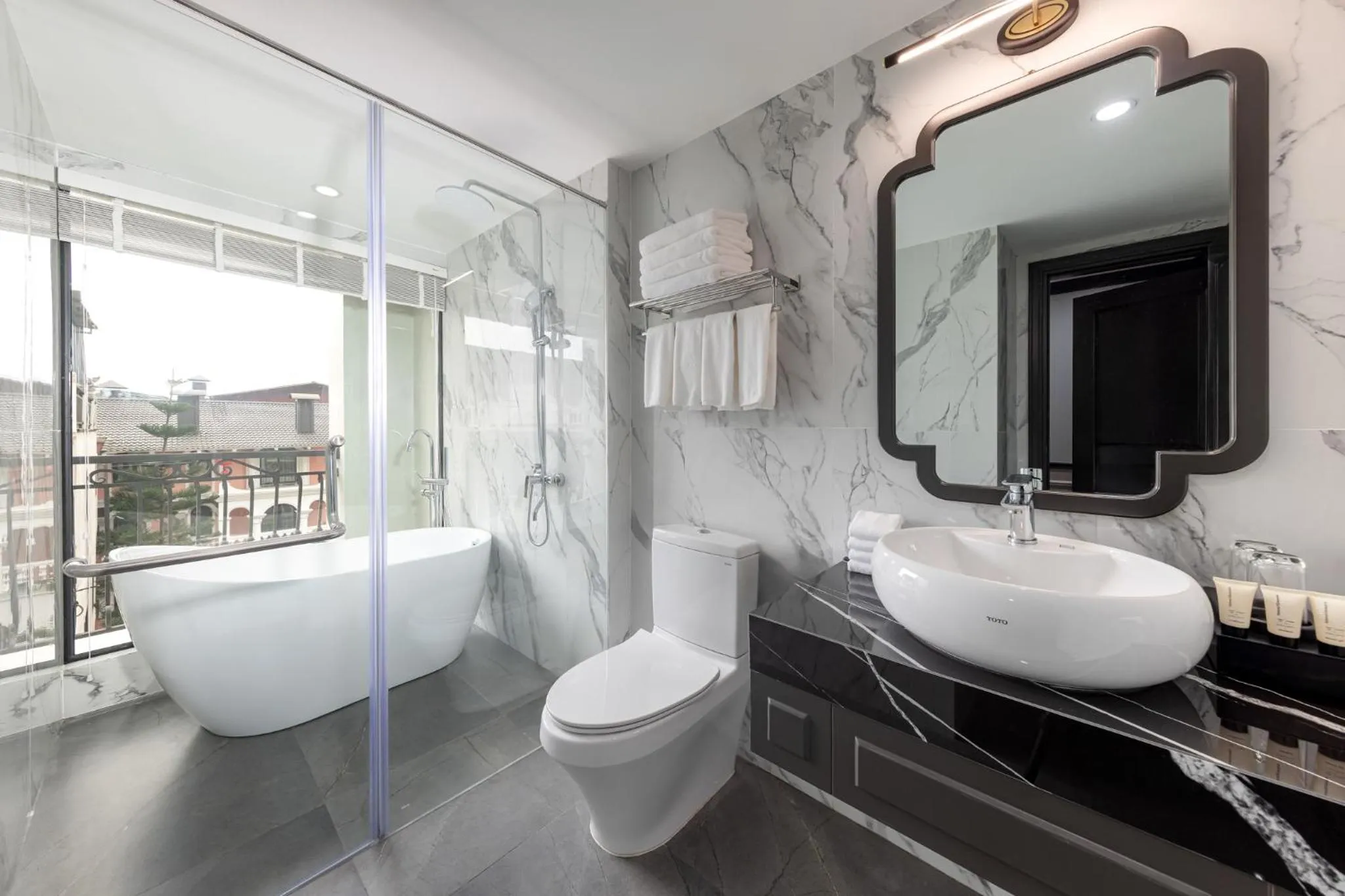 Shower in Sapa Soleil Hotel