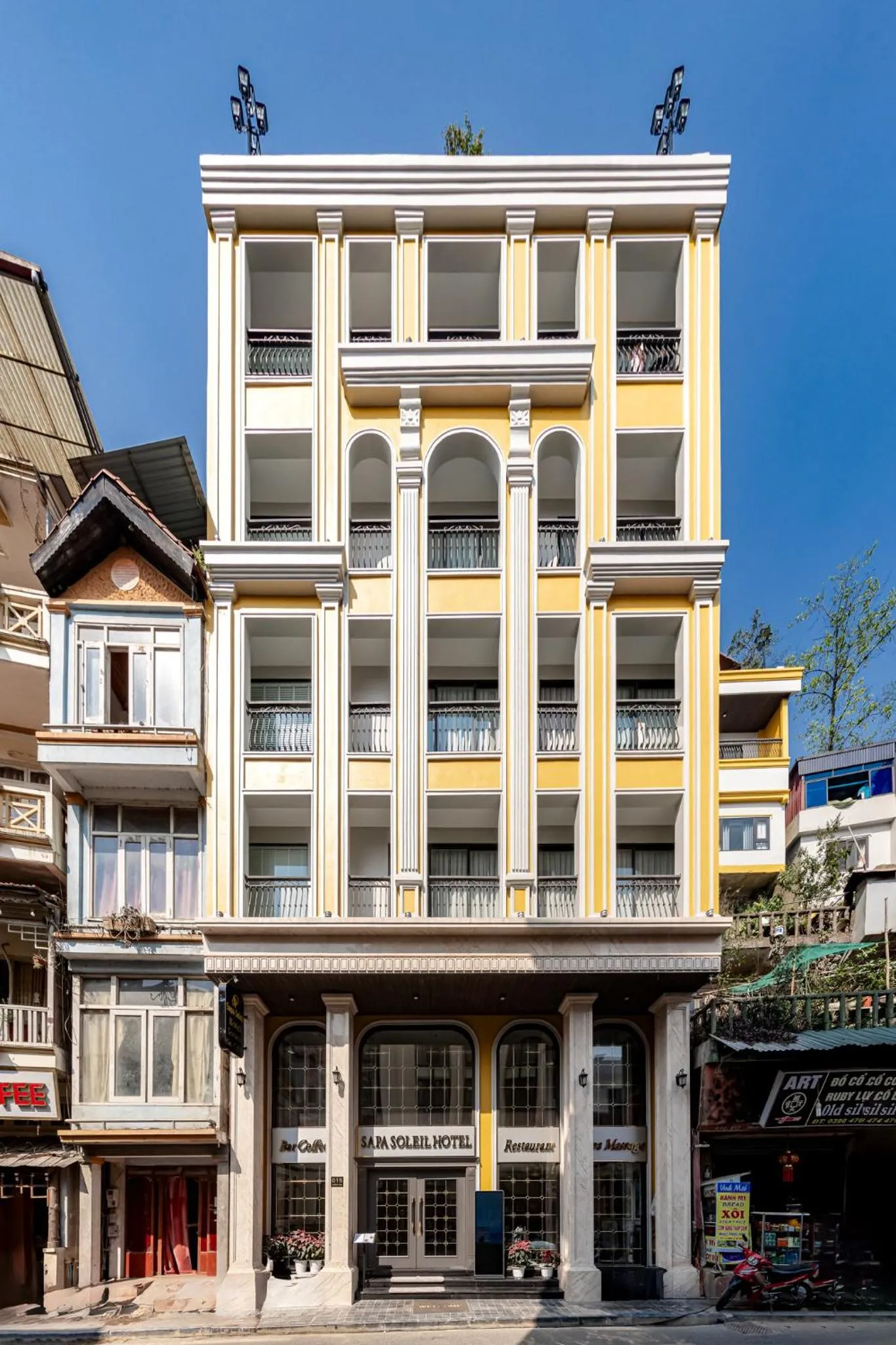 Property building in Sapa Soleil Hotel