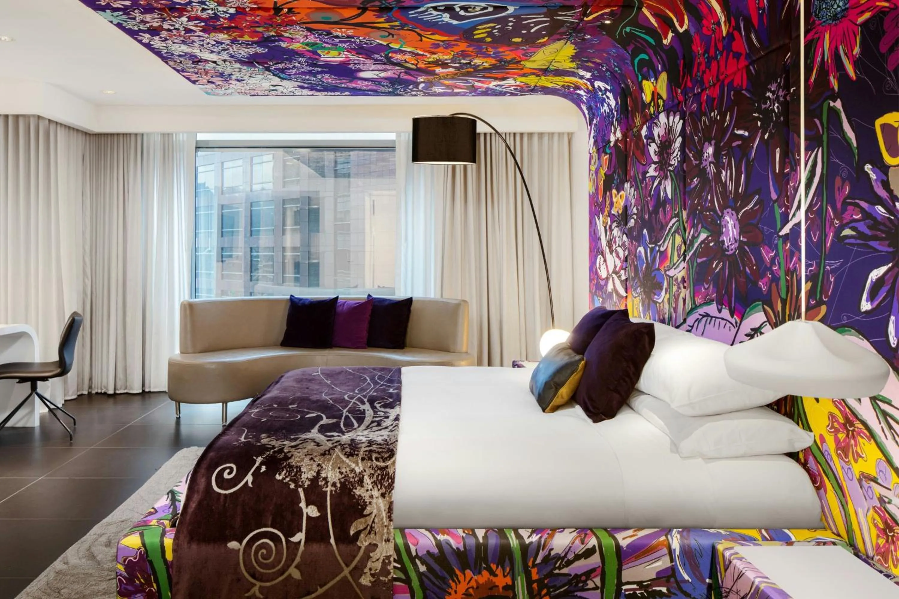 Photo of the whole room, Bed in W Bogota