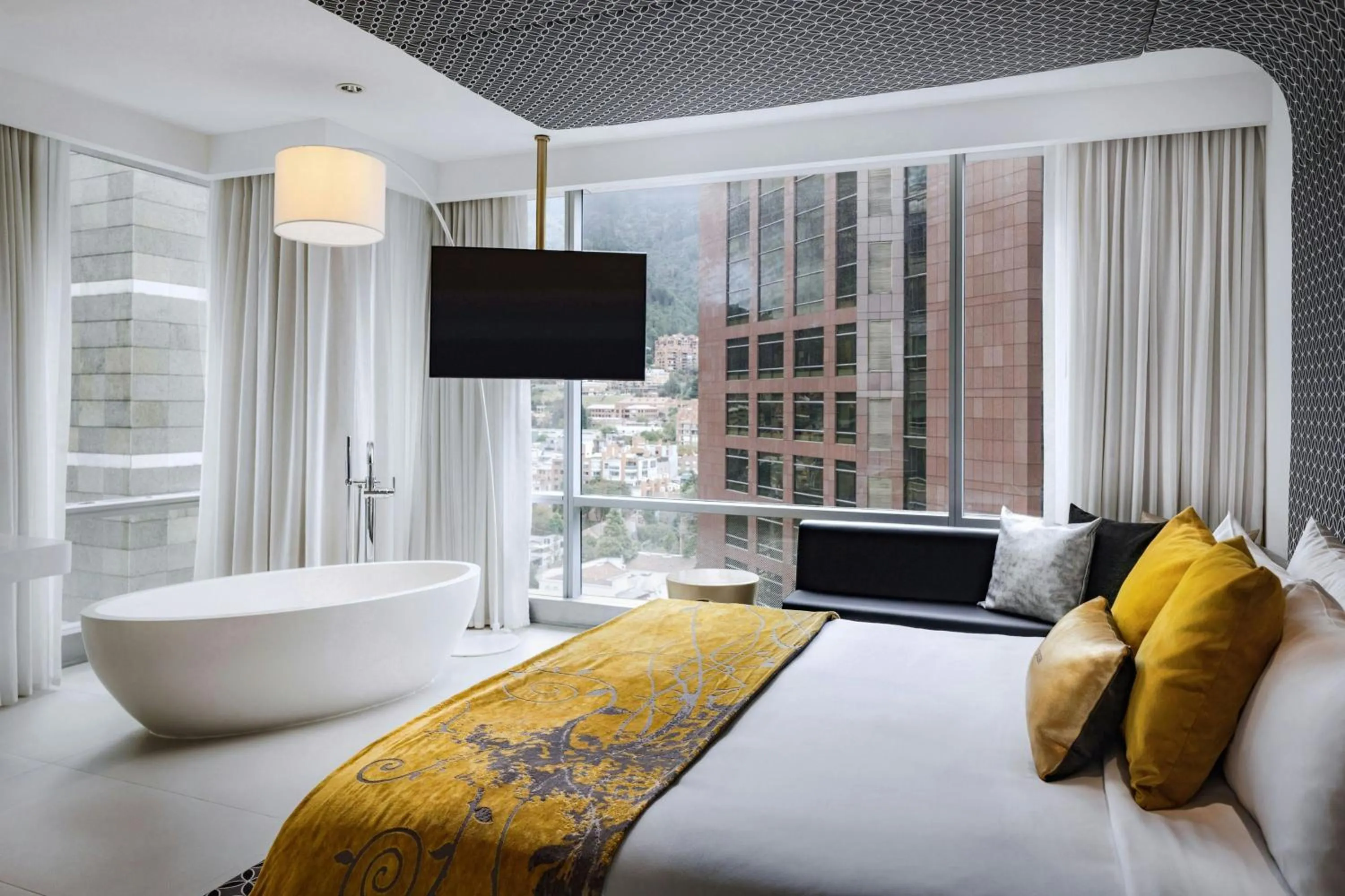 Photo of the whole room, Bed in W Bogota