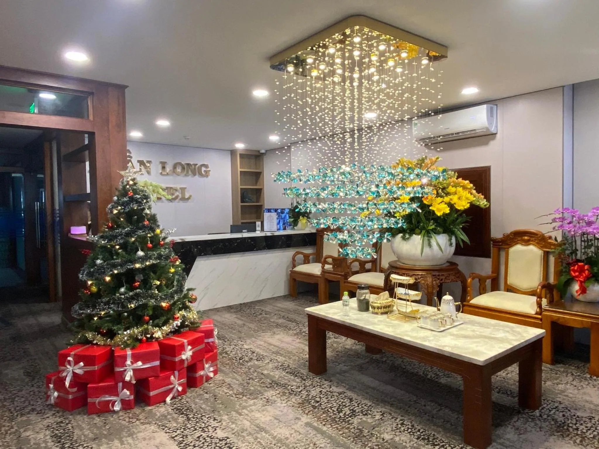 Living room in Tran Long Hotel Quan 12