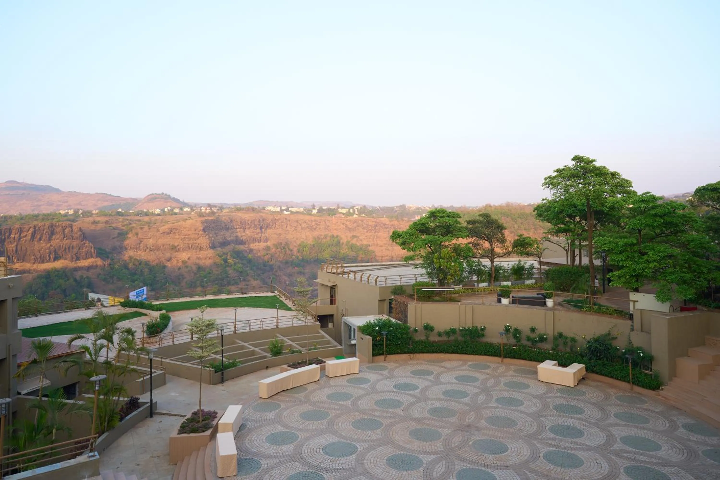 Mountain view in Ikshana Resort and Spa, Khandala