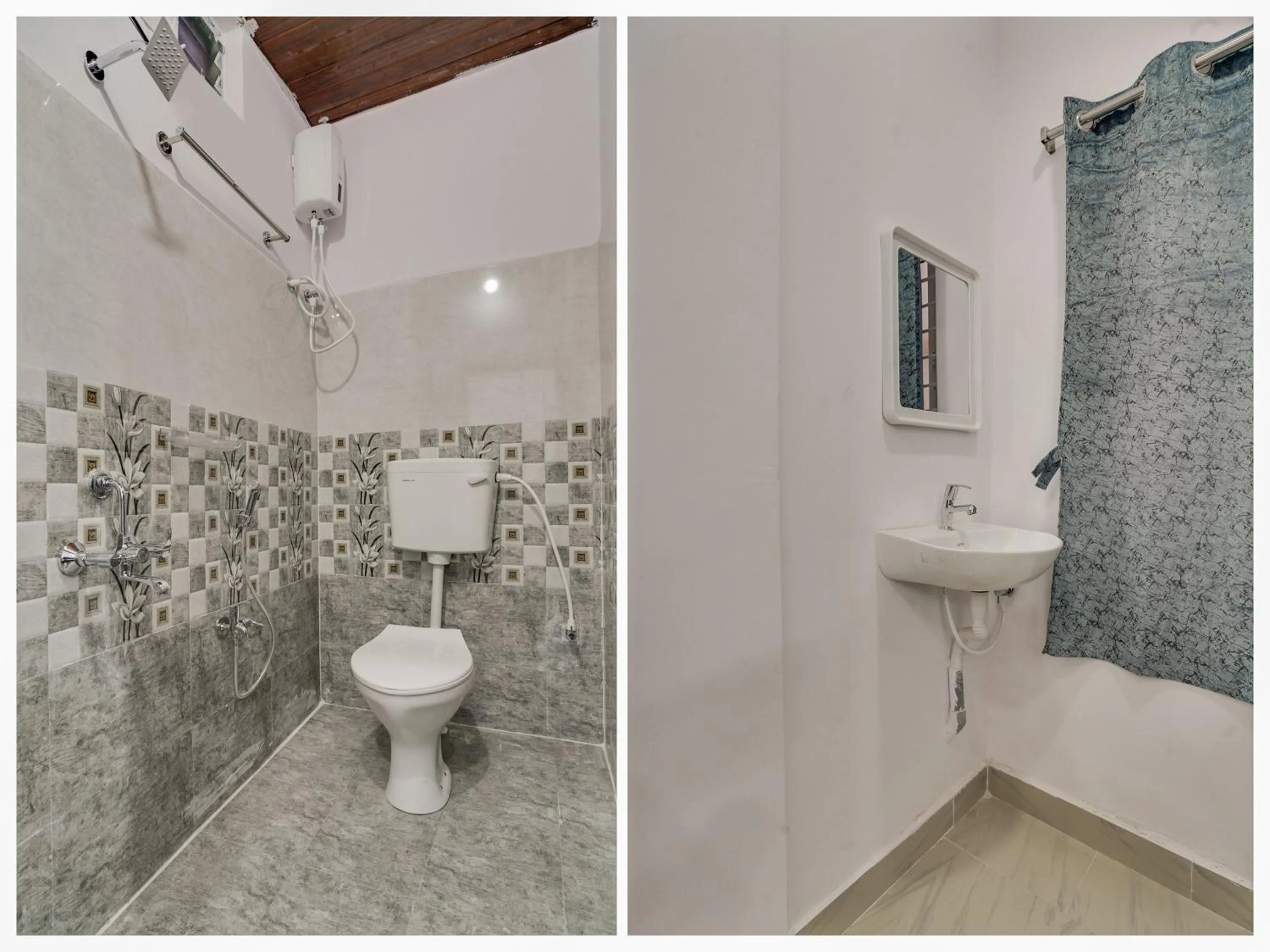 Bathroom in Hotel O Stay Happy