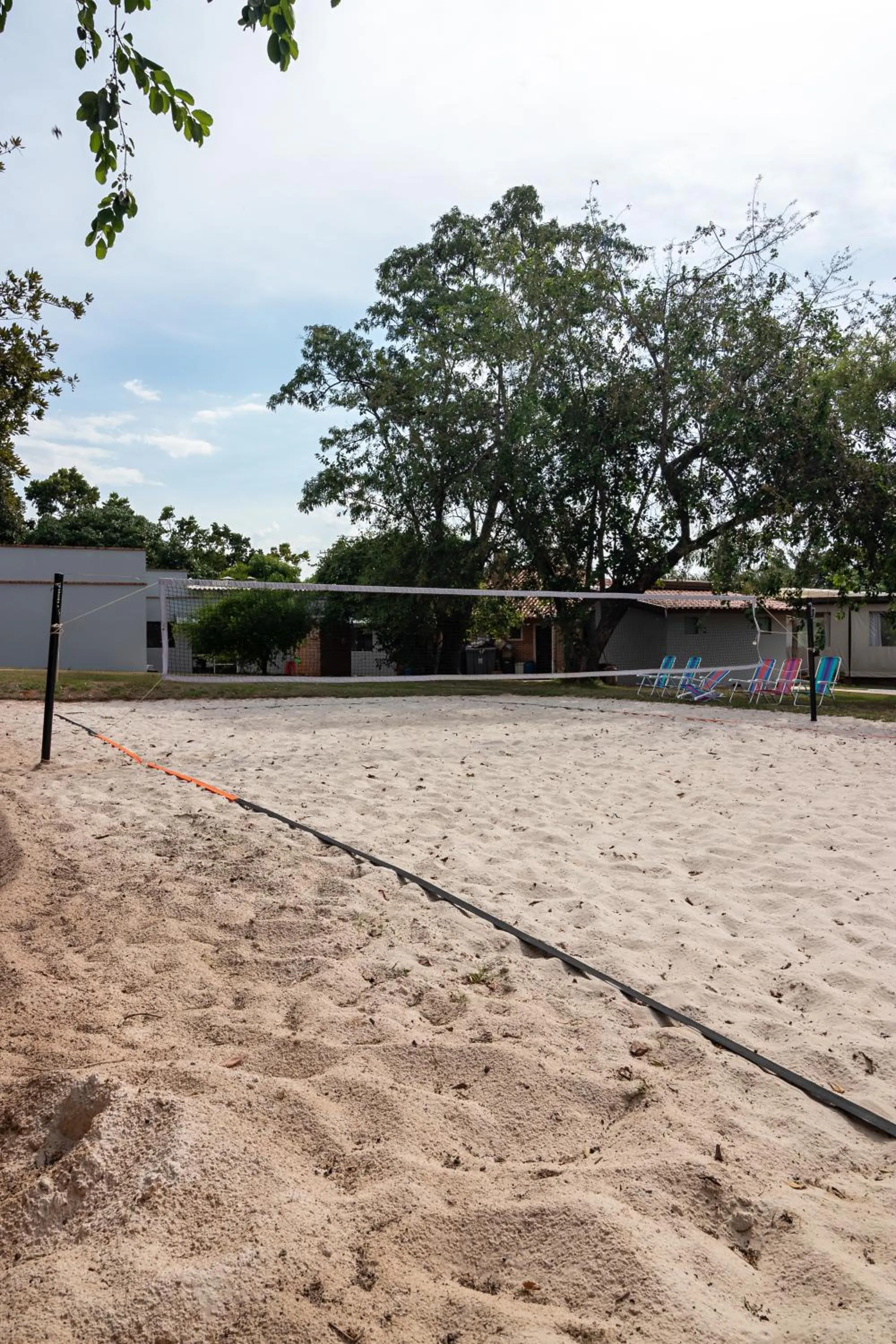 Seating area in Pousada Pé na Terra