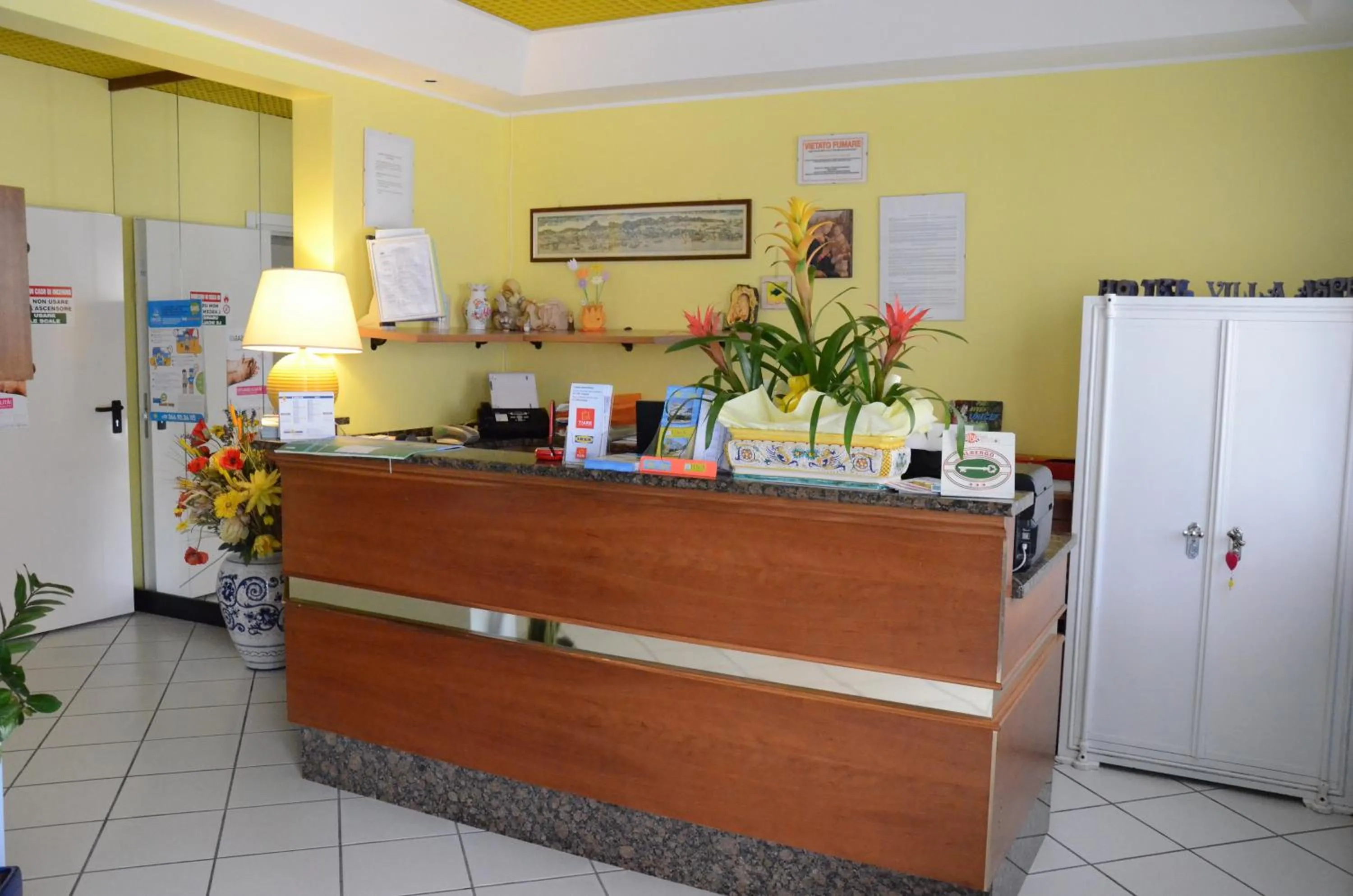 Lobby or reception in Hotel Aspe