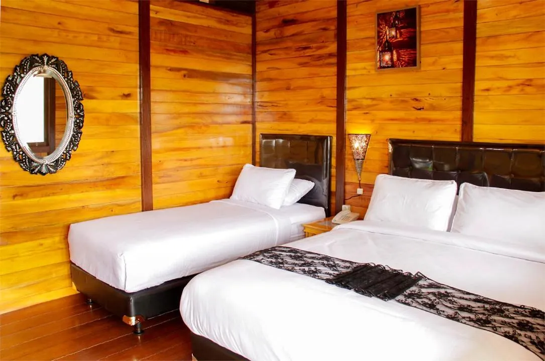 Bed in Kastuba Resort