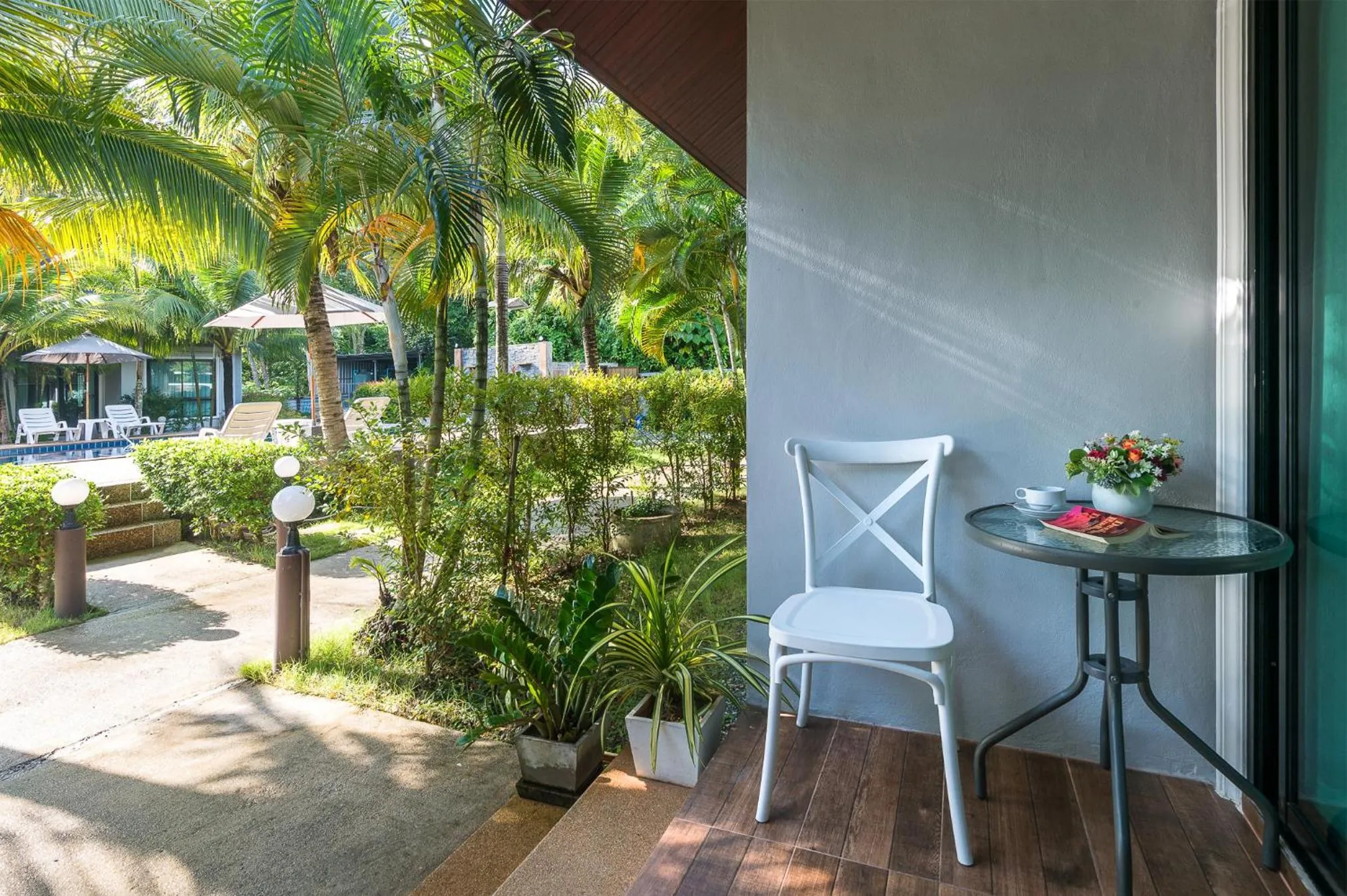 Balcony/Terrace in Mook Anda Villa