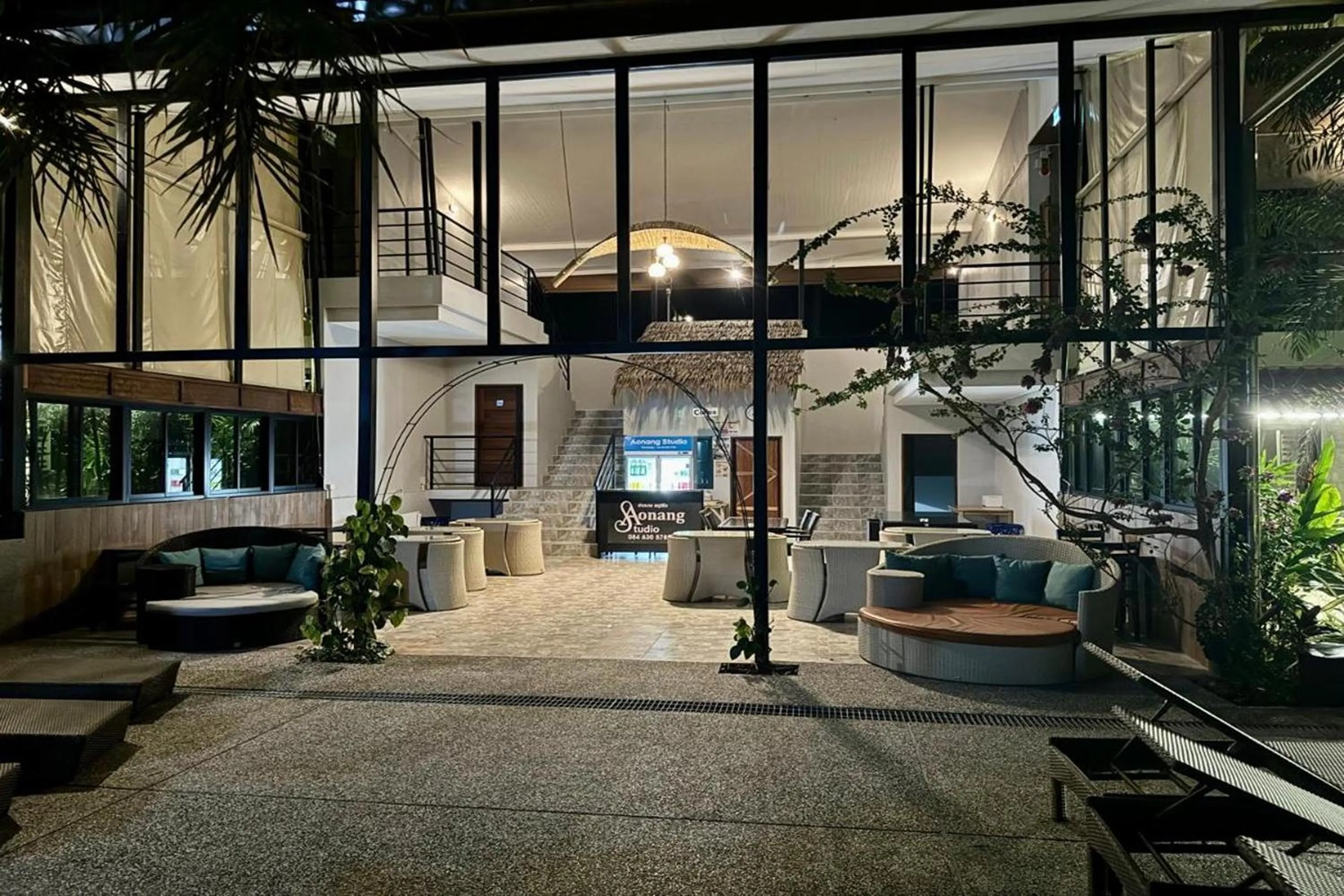 Facade/entrance in Aonangstudio