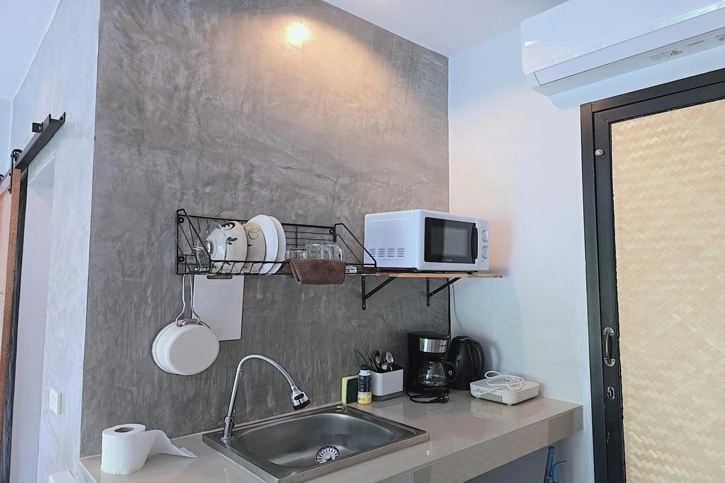 Kitchen or kitchenette in Aonangstudio