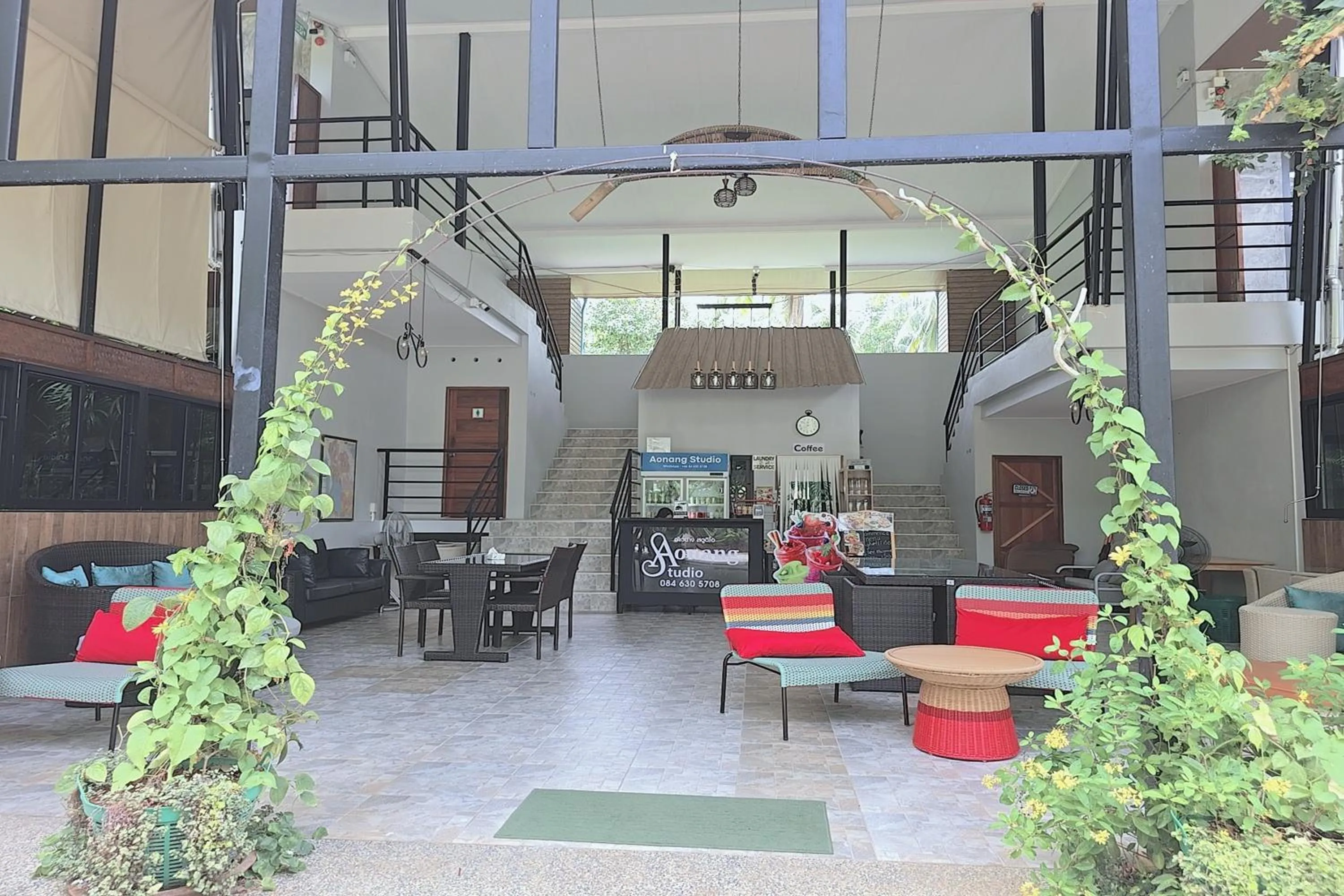 Facade/entrance in Aonangstudio