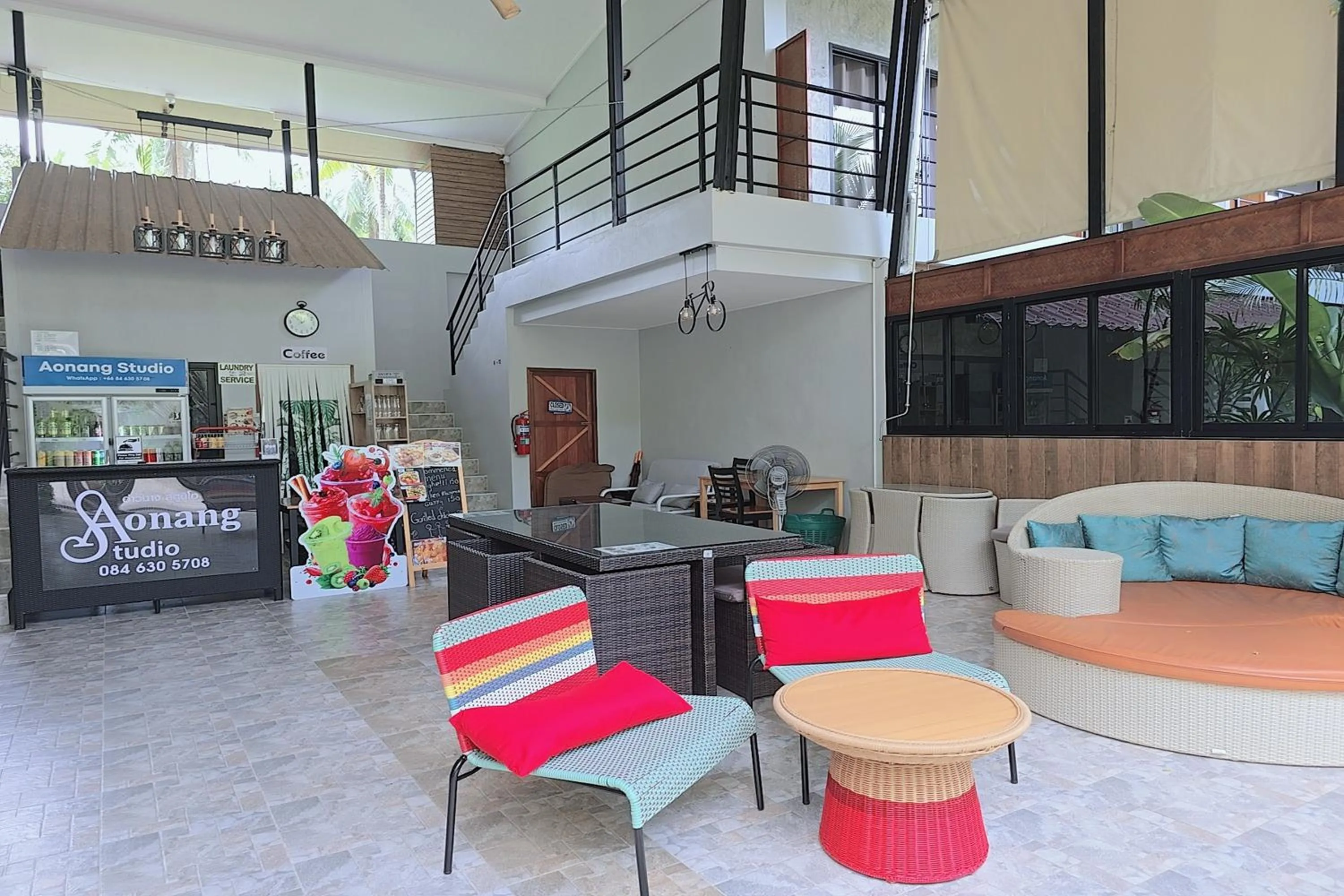 Lobby or reception in Aonangstudio