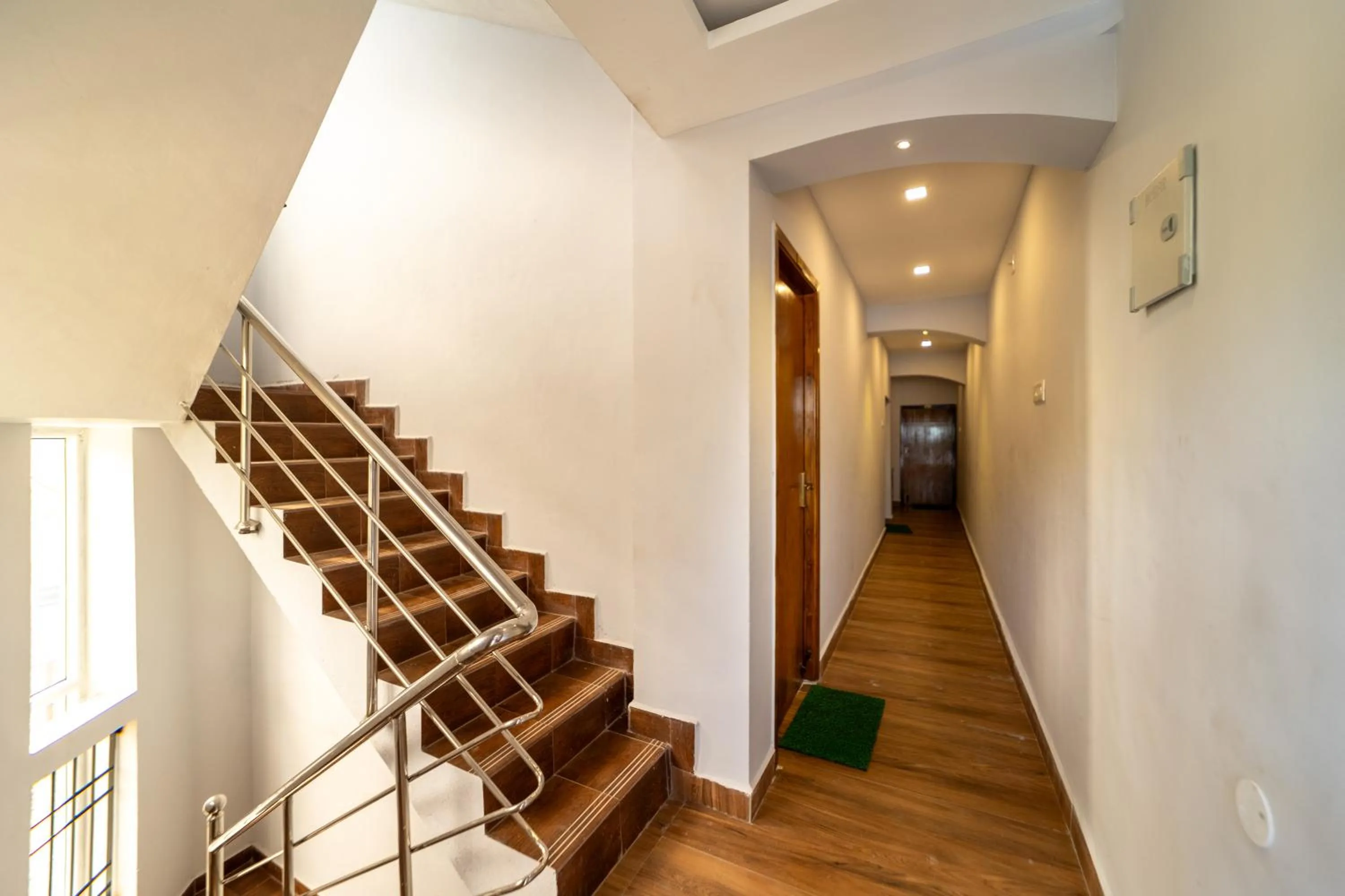 Facade/entrance in Lax Residency, White Town, Pondicherry