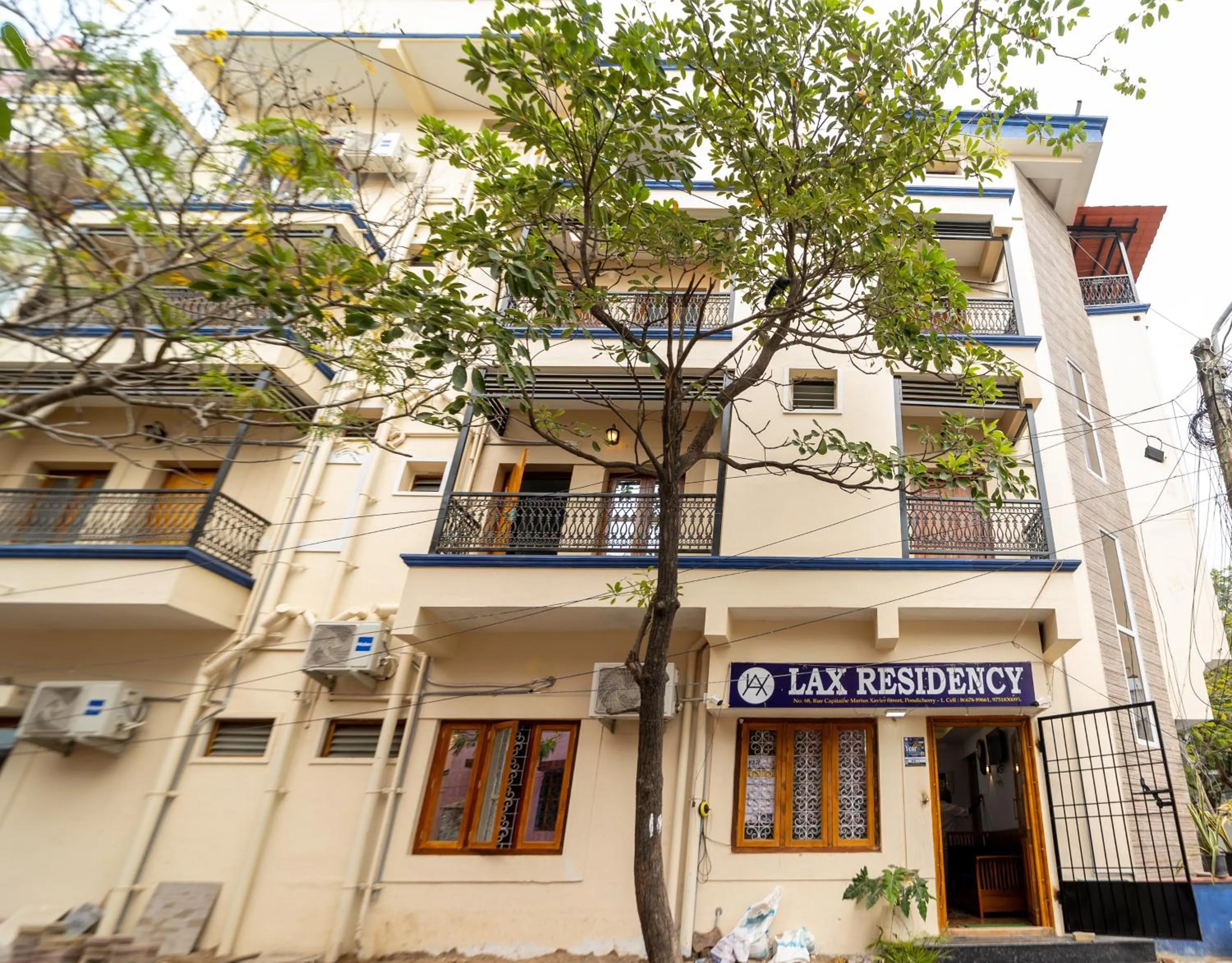 Property building in Lax Residency, White Town, Pondicherry