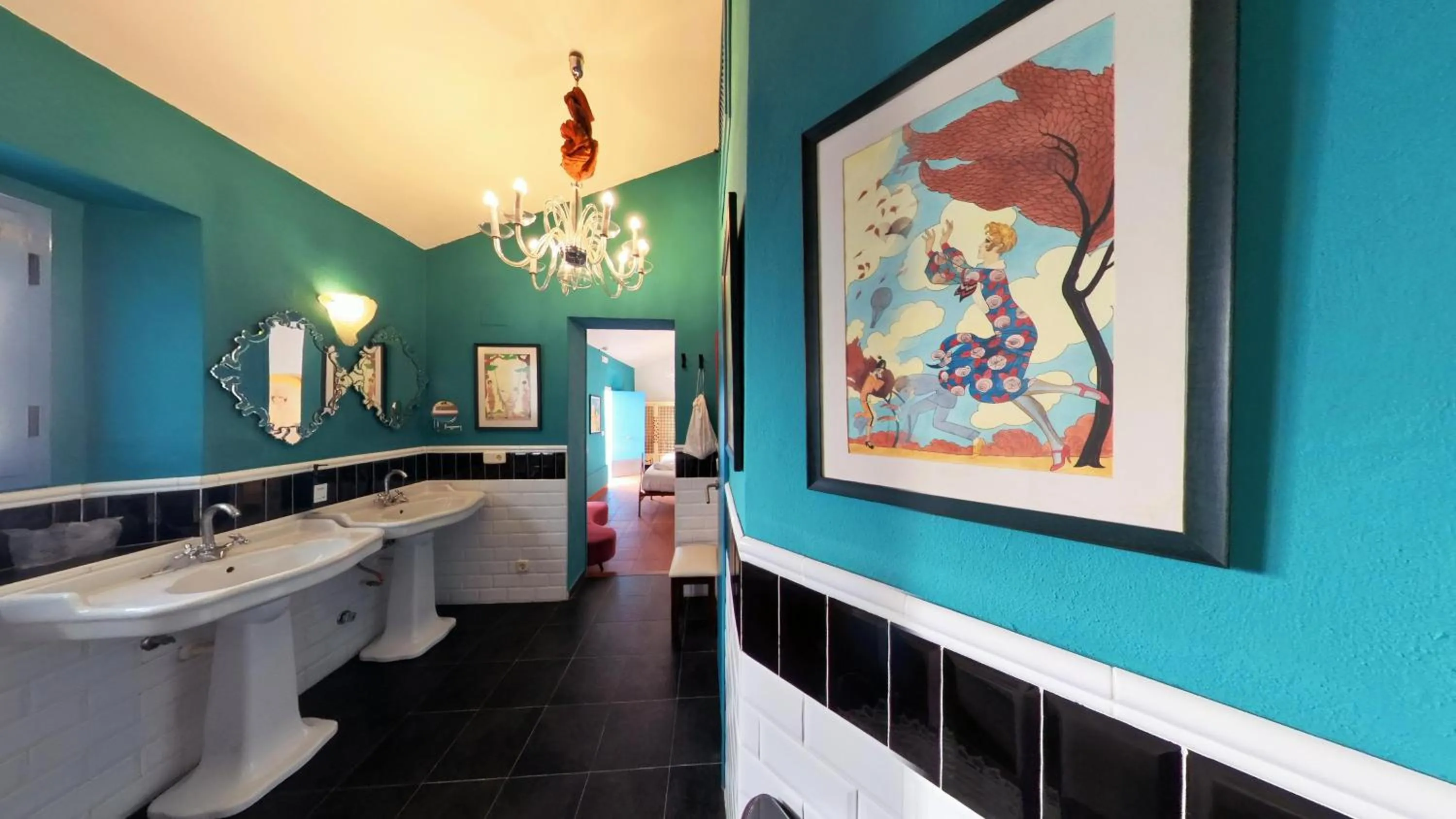 Bathroom in Hotel Utopía