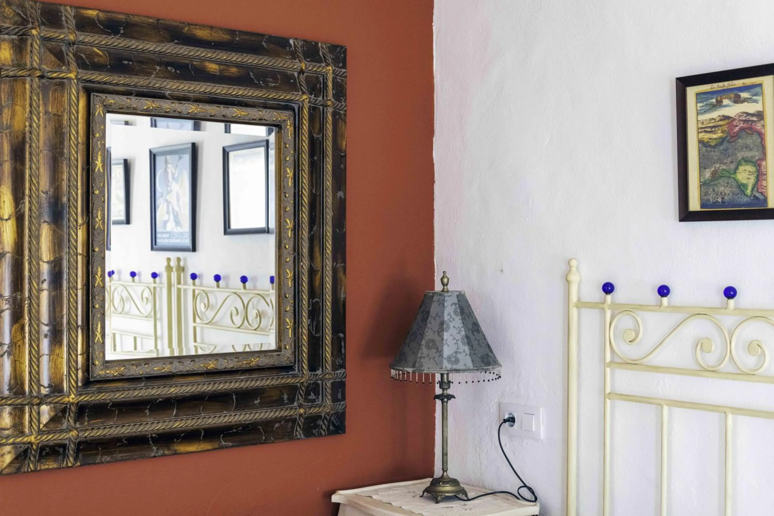 Decorative detail in Hotel Utopía