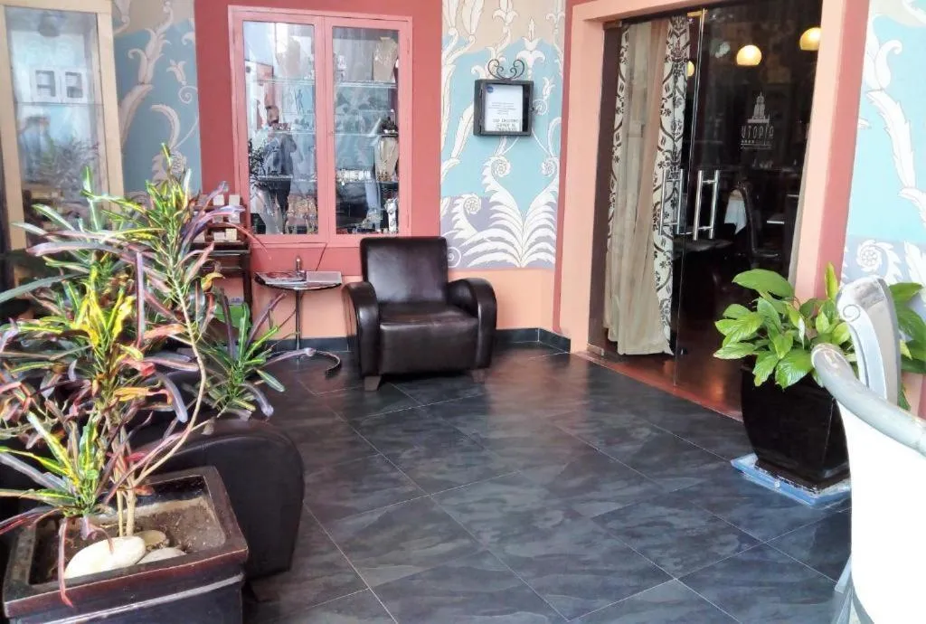 Lobby or reception in Hotel Utopía