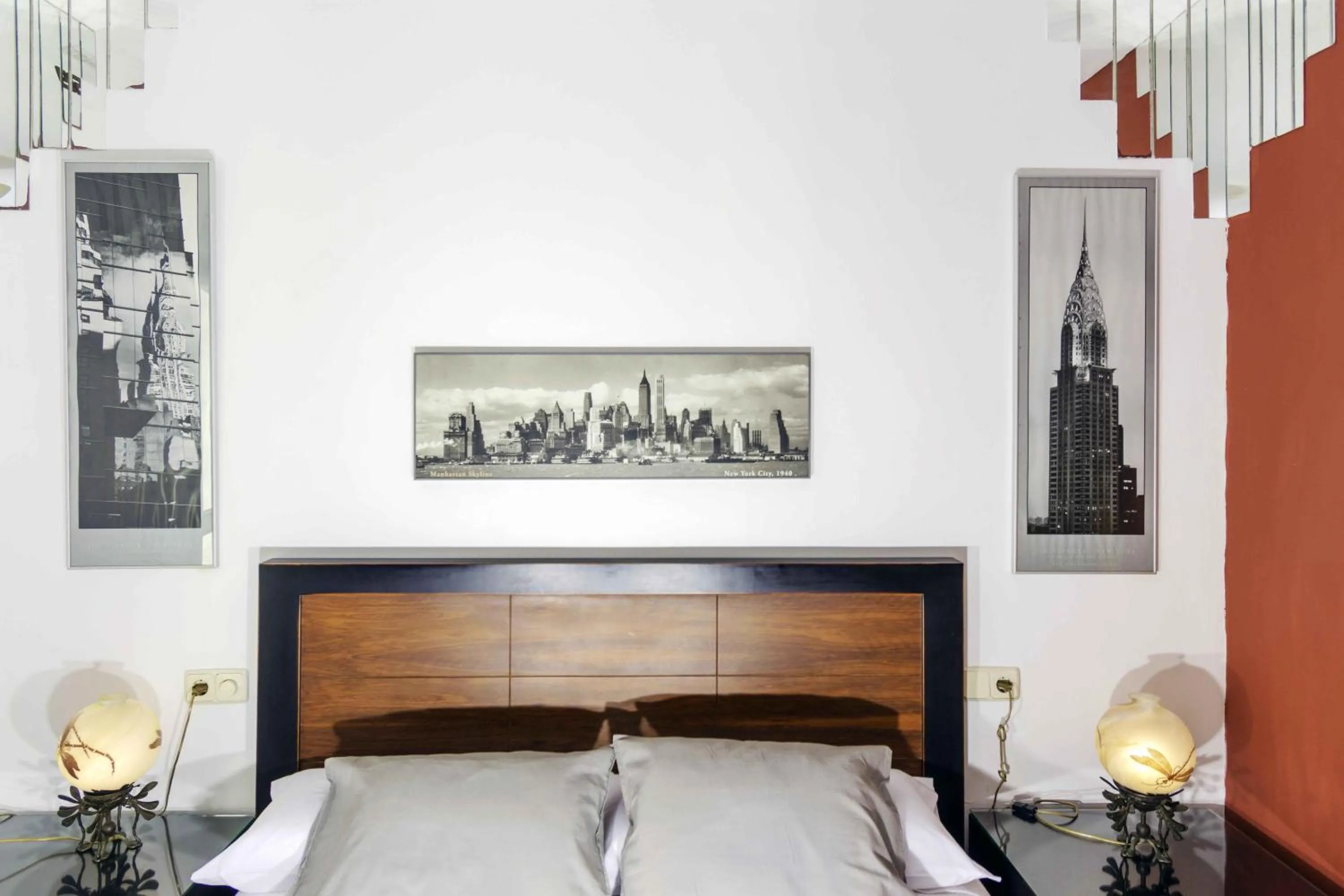 Decorative detail, Bed in Hotel Utopía