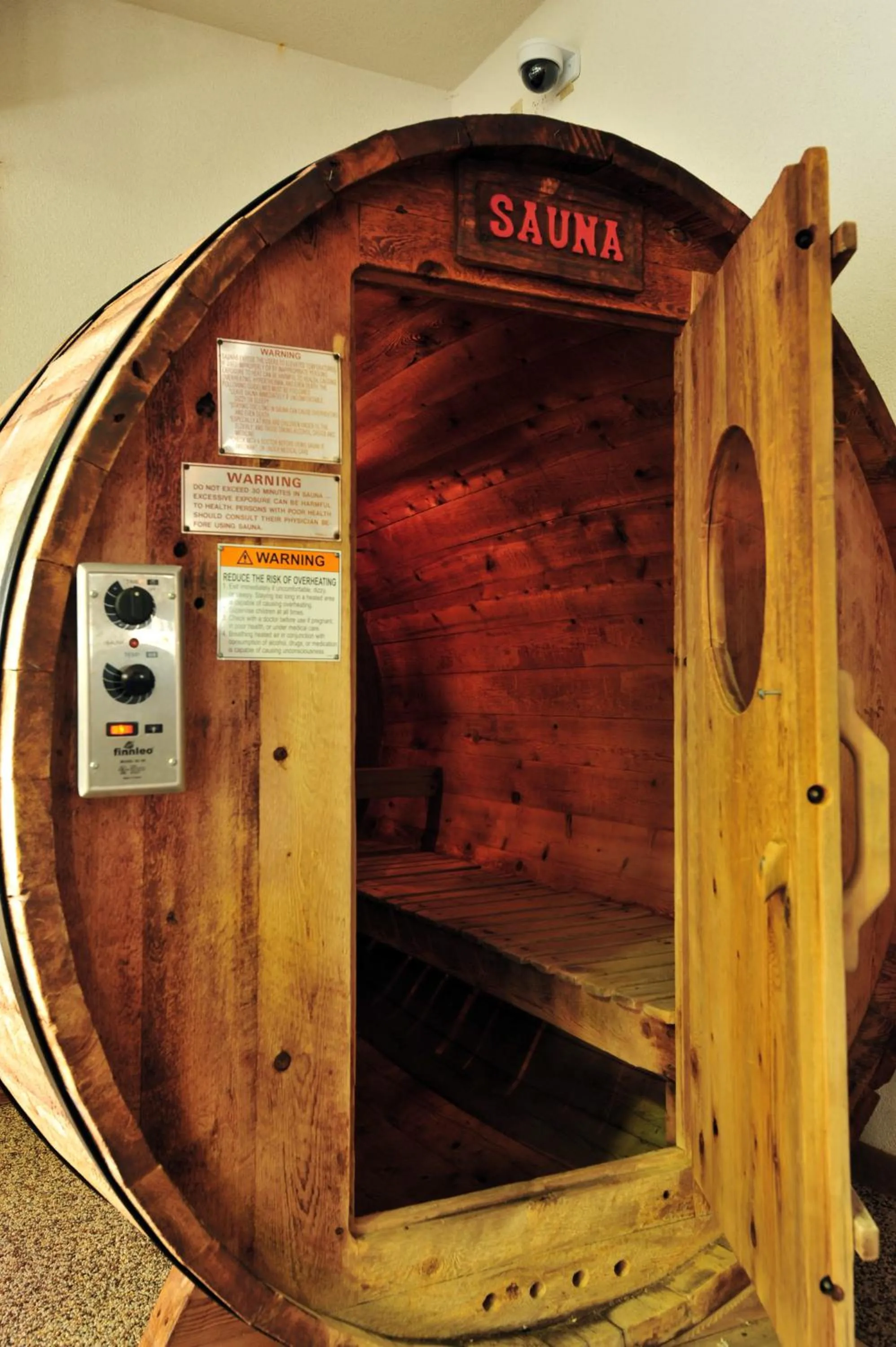 Sauna in Super 8 by Wyndham Eveleth