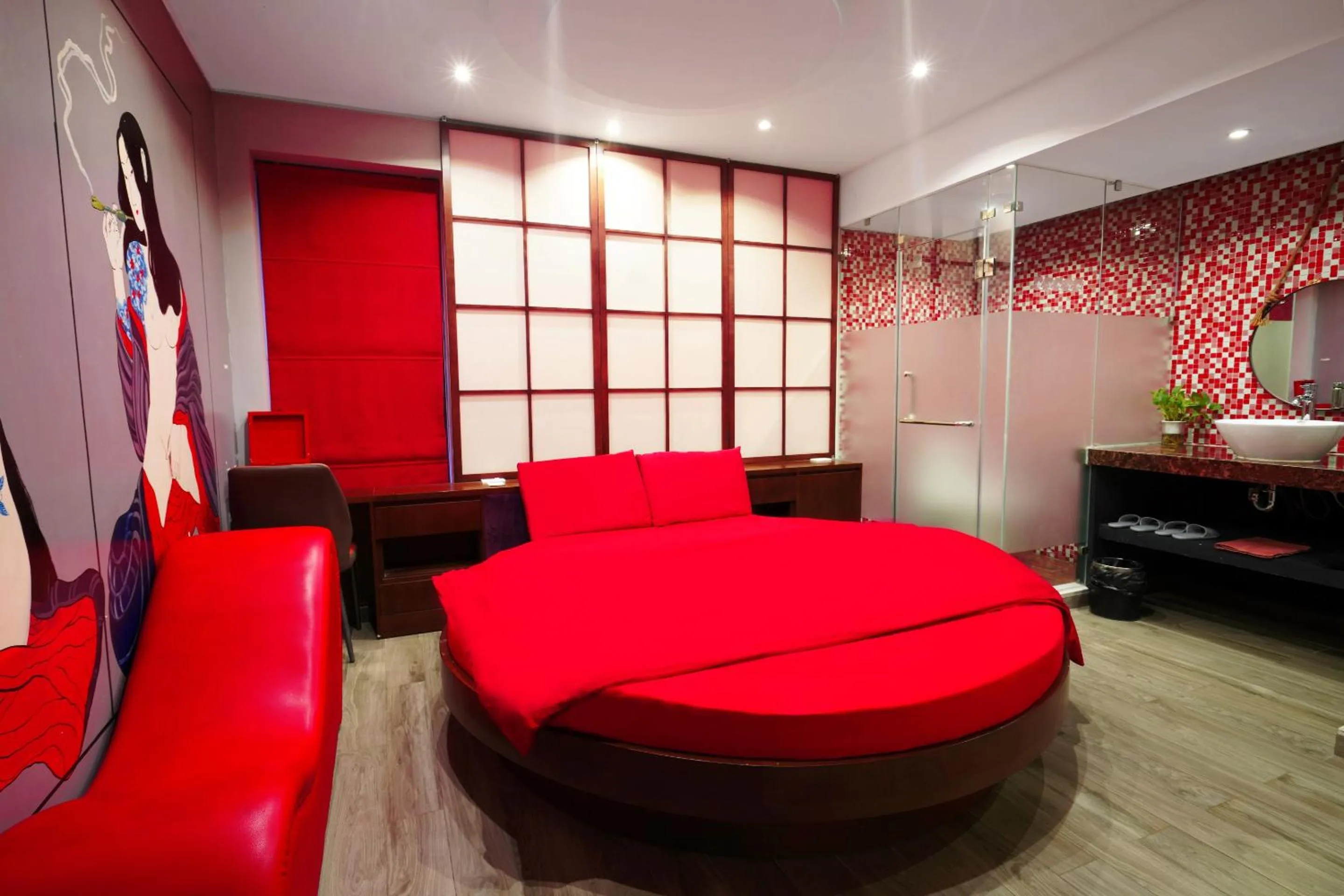 Bedroom in 69 Boutique by Minova