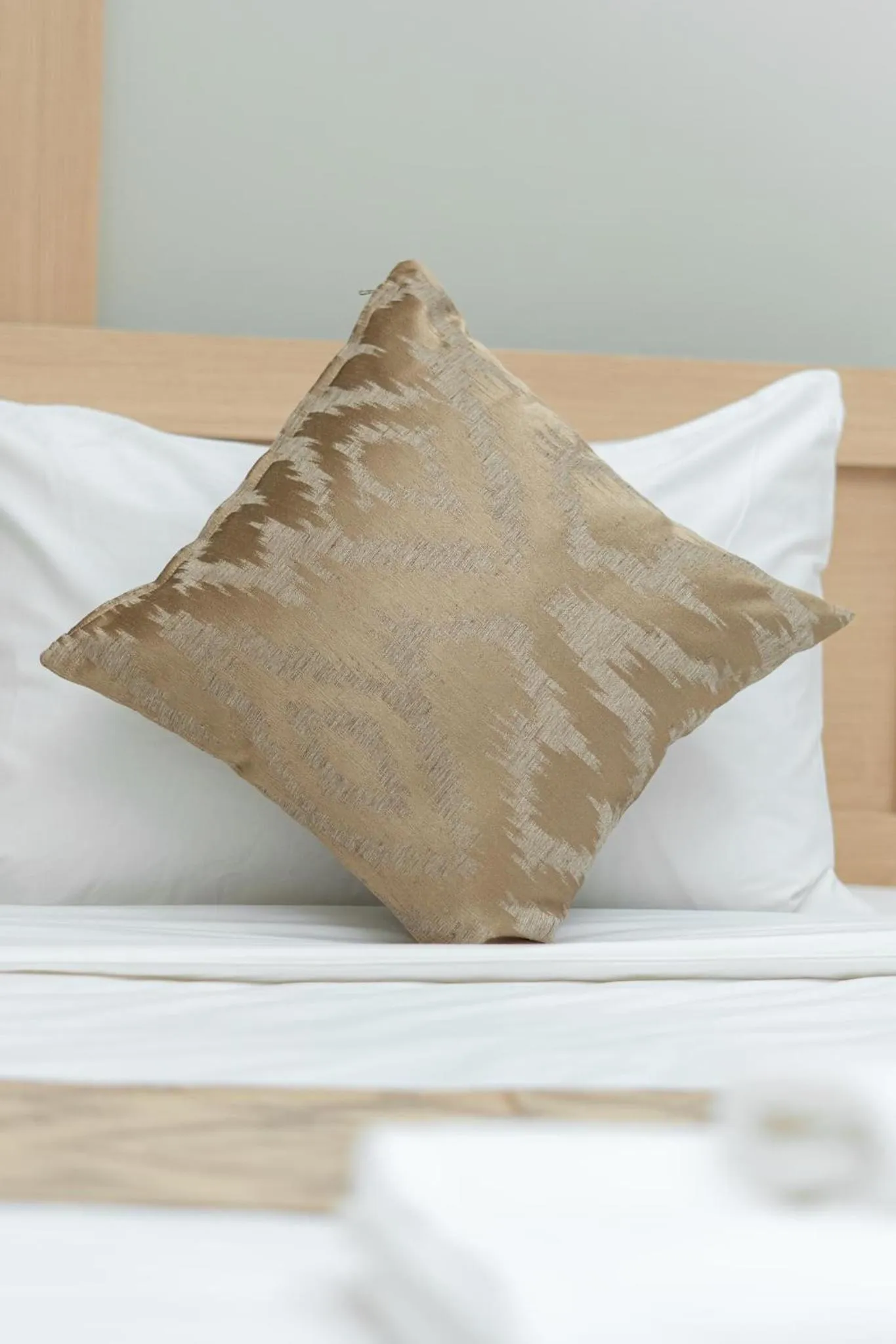 Bed in Vongkhamsene Boutique Hotel