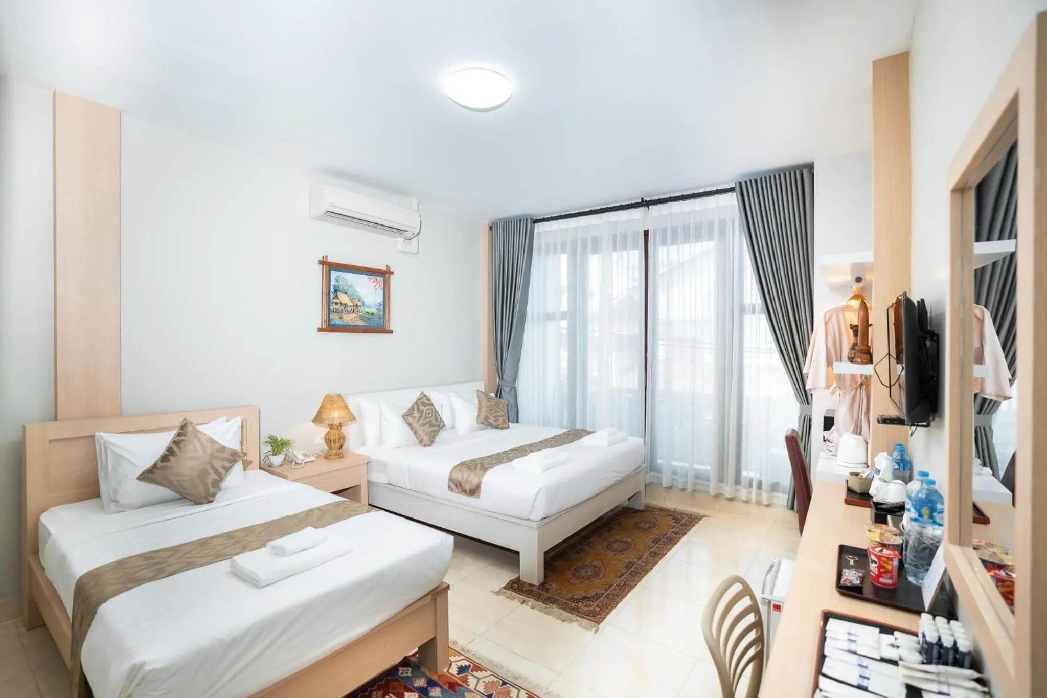 Bedroom in Vongkhamsene Boutique Hotel