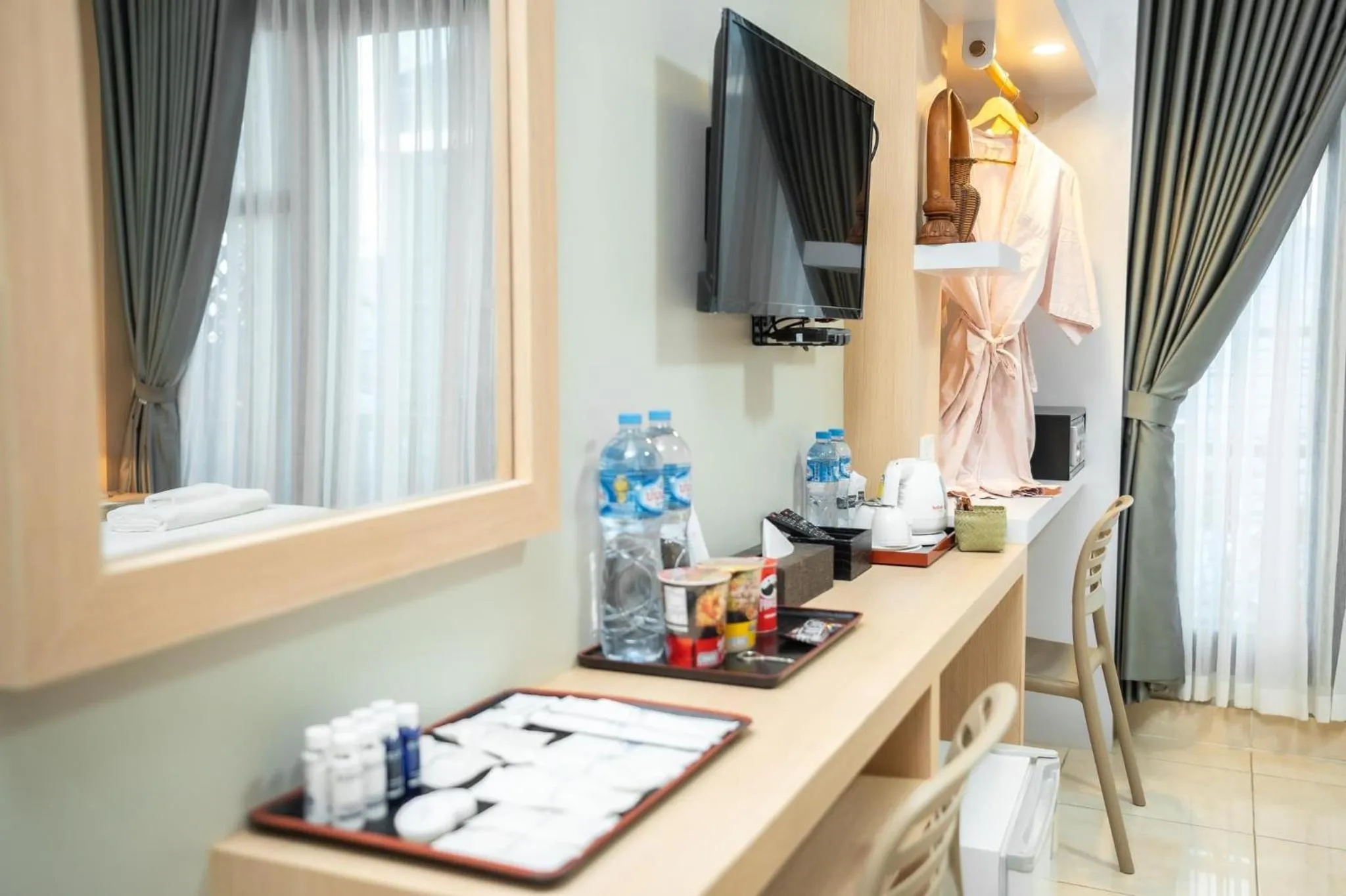 oven in Vongkhamsene Boutique Hotel