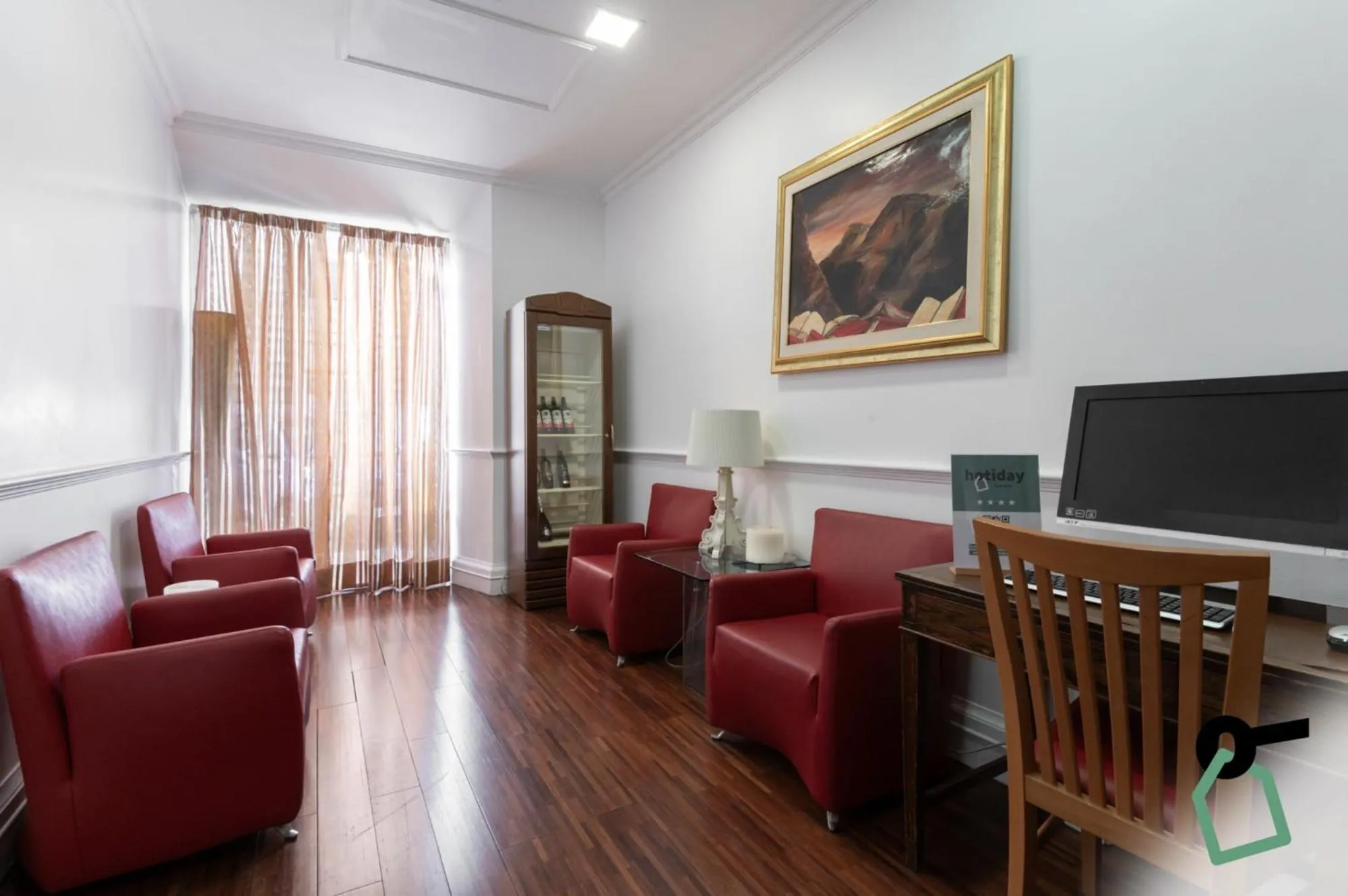 Lobby or reception in HOTIDAY Room Collection - Roma Porta Pia