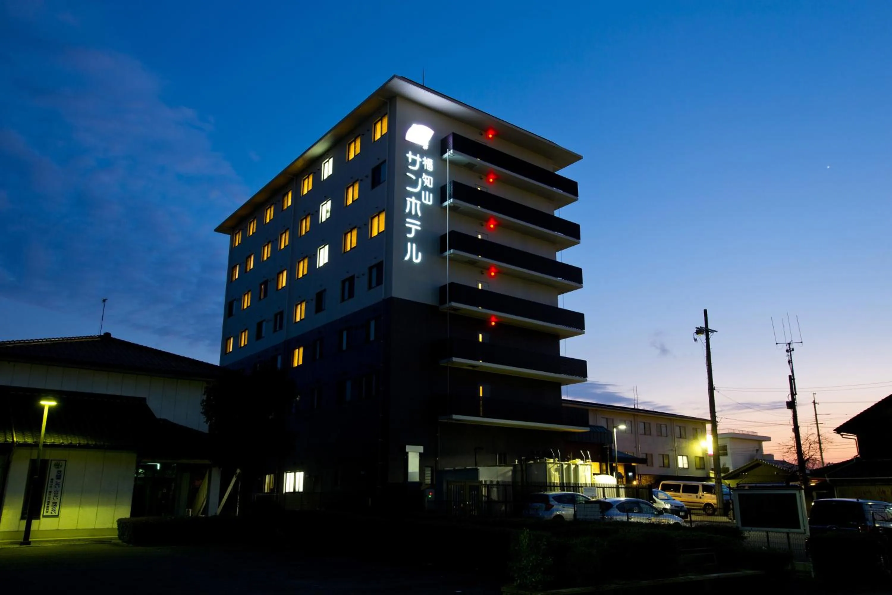 Property building in Fukuchiyama Sun Hotel