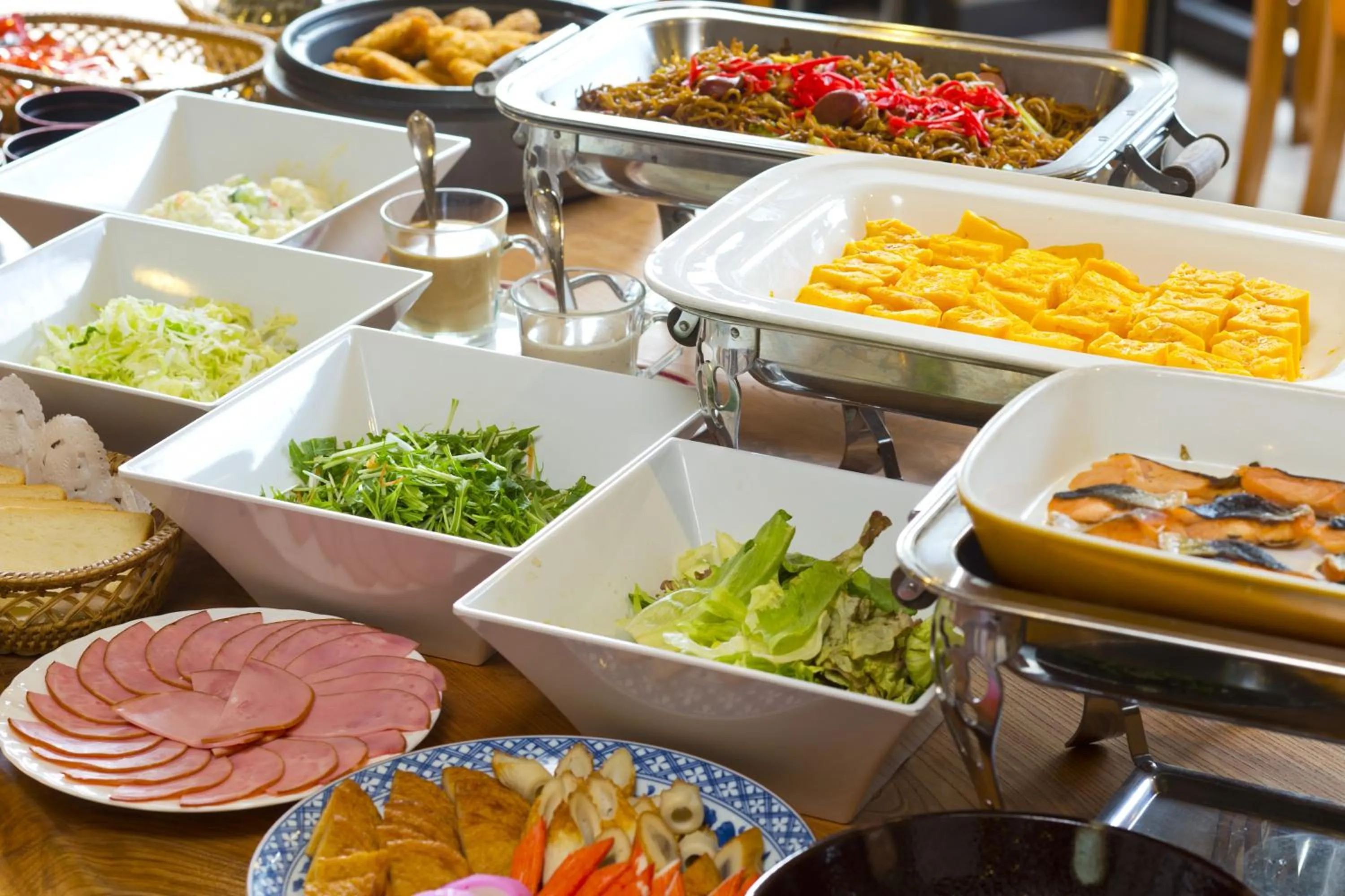 Breakfast in Fukuchiyama Sun Hotel