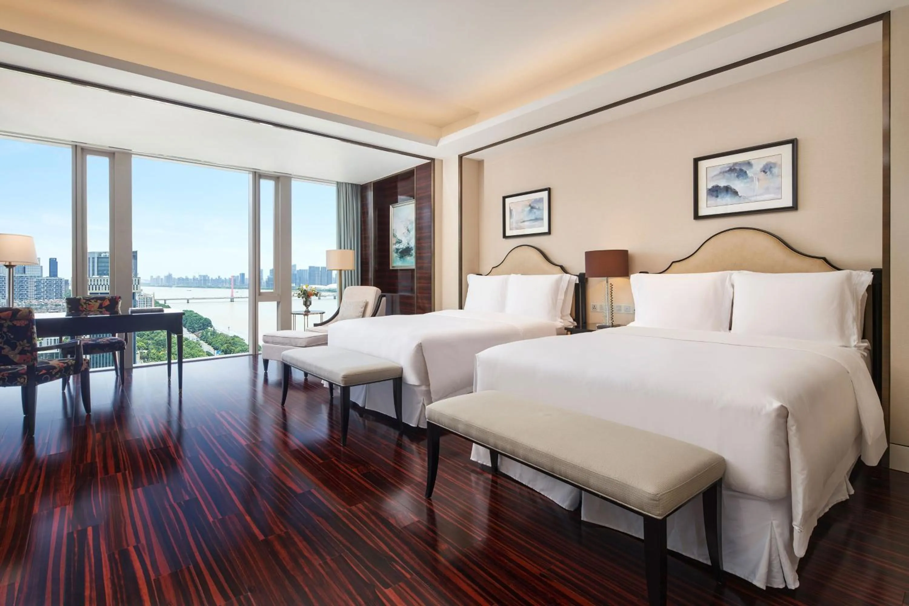 Bedroom, Bed in The Azure Qiantang, a Luxury Collection Hotel, Hangzhou