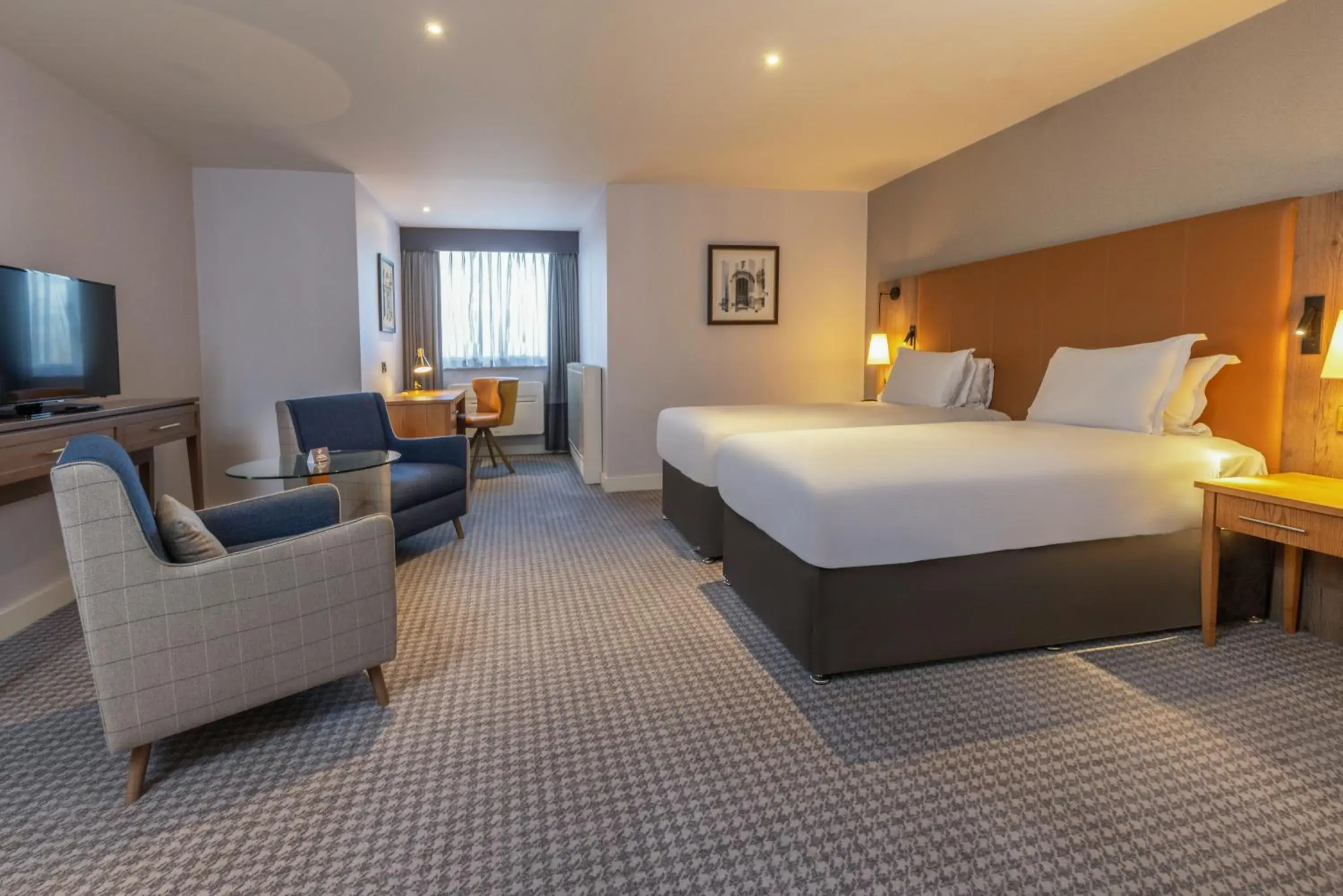 Superior Twin Room in Oxford Belfry Hotel & Spa Superior Twin Room in Oxford Belfry Hotel & Spa