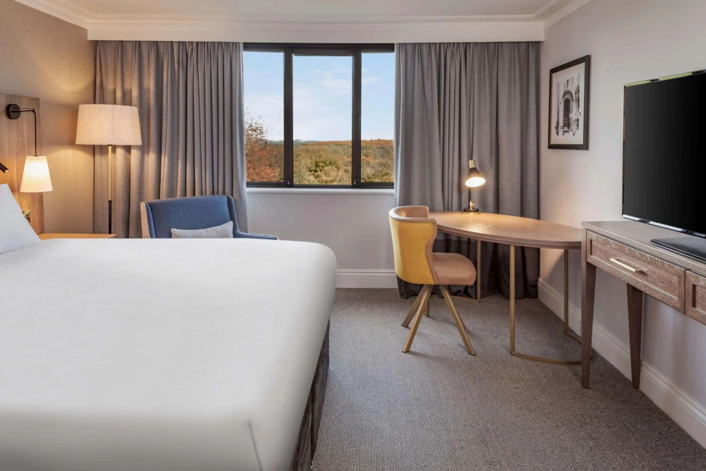 Bedroom, Bed in Oxford Belfry Hotel & Spa