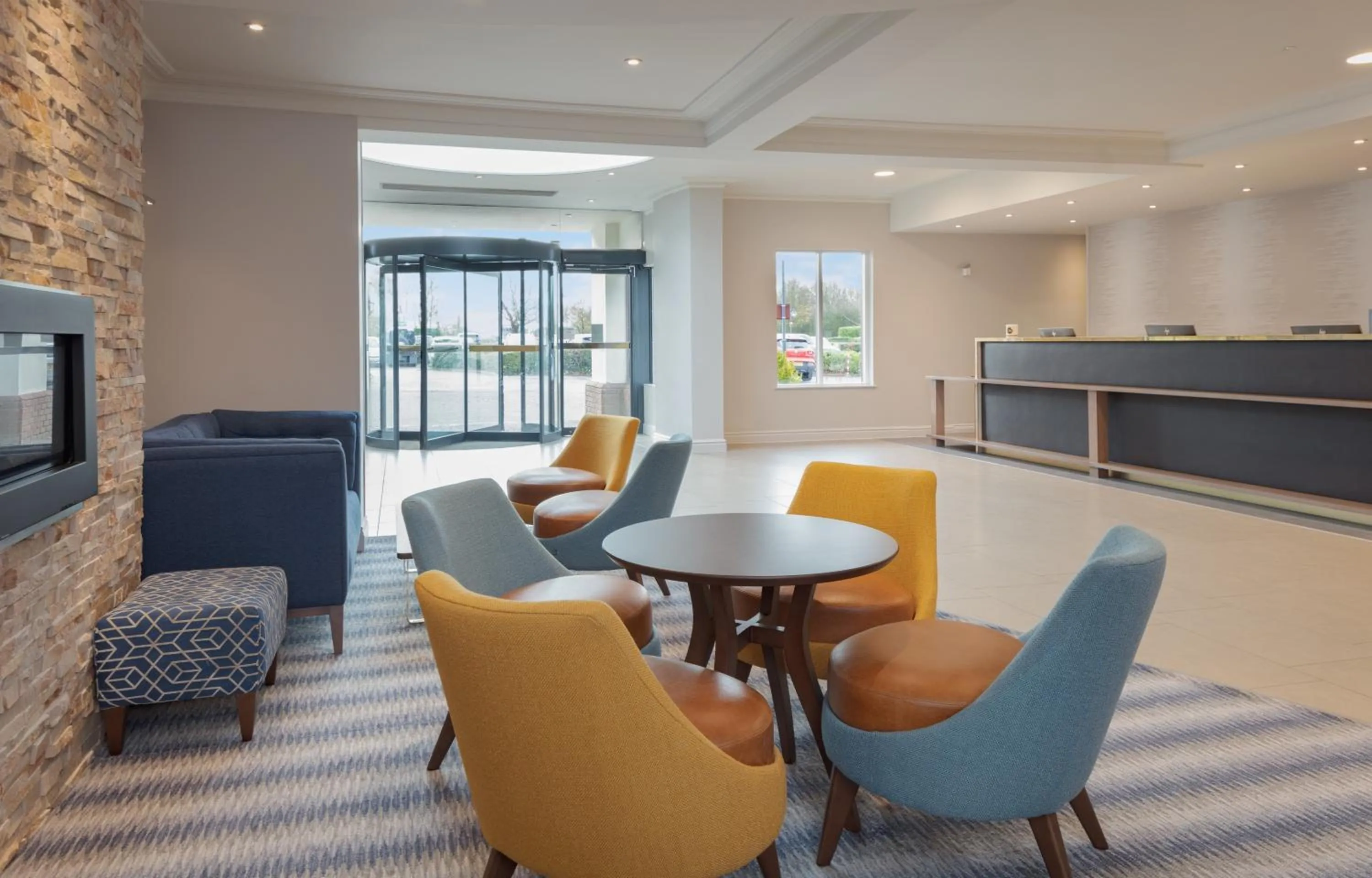 Lobby or reception in Oxford Belfry Hotel & Spa