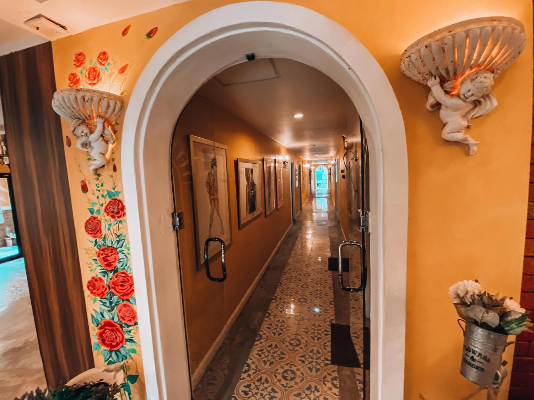 Inner courtyard view in The Castello Resort