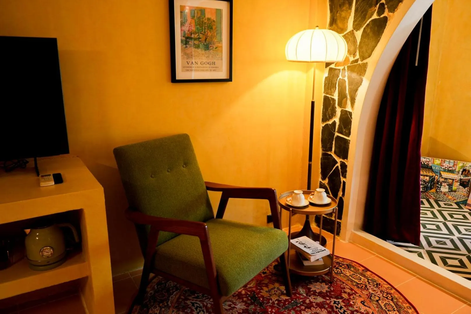 Seating area in The Castello Resort