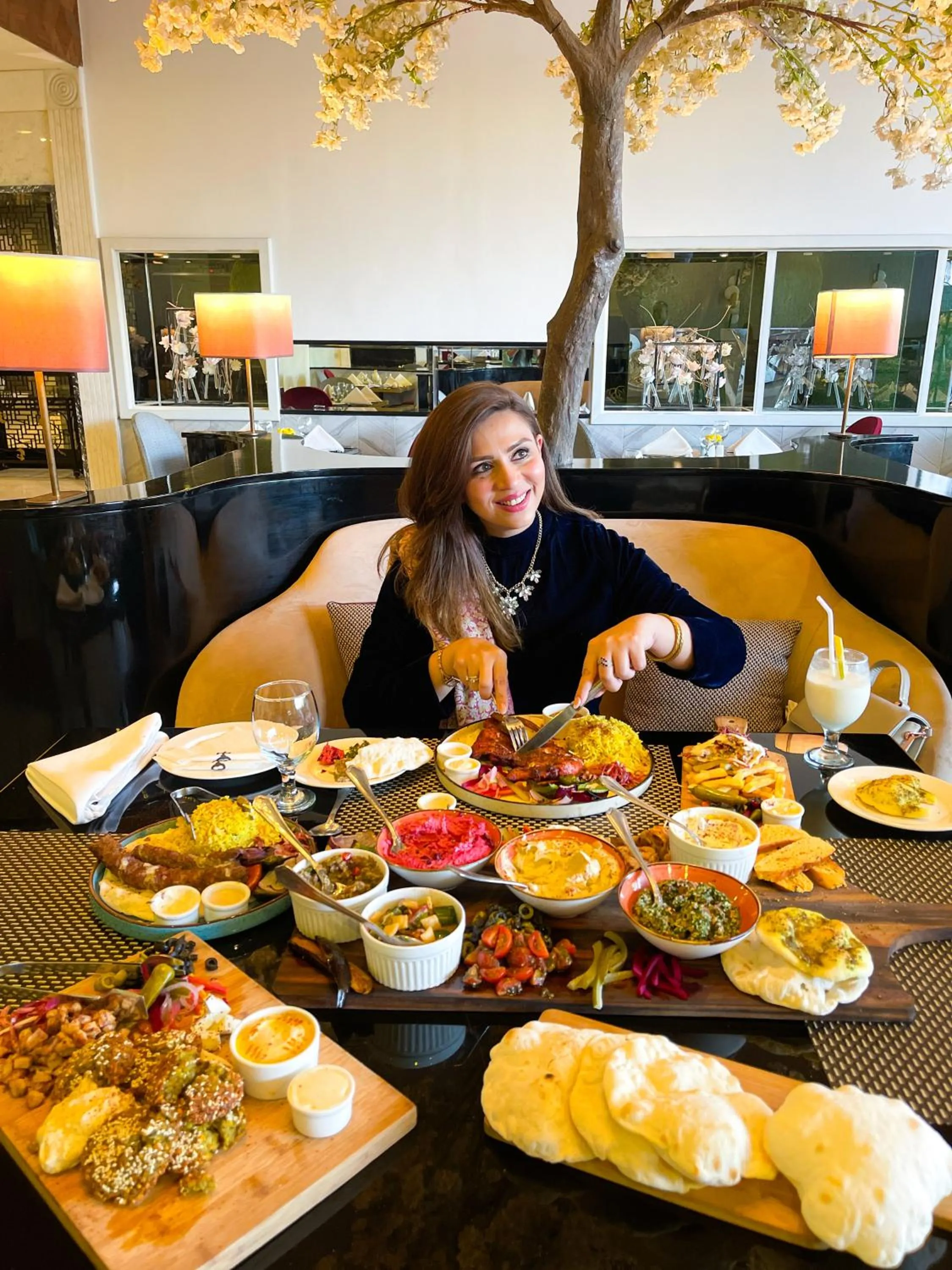 Lobby or reception in The Nishat Hotel