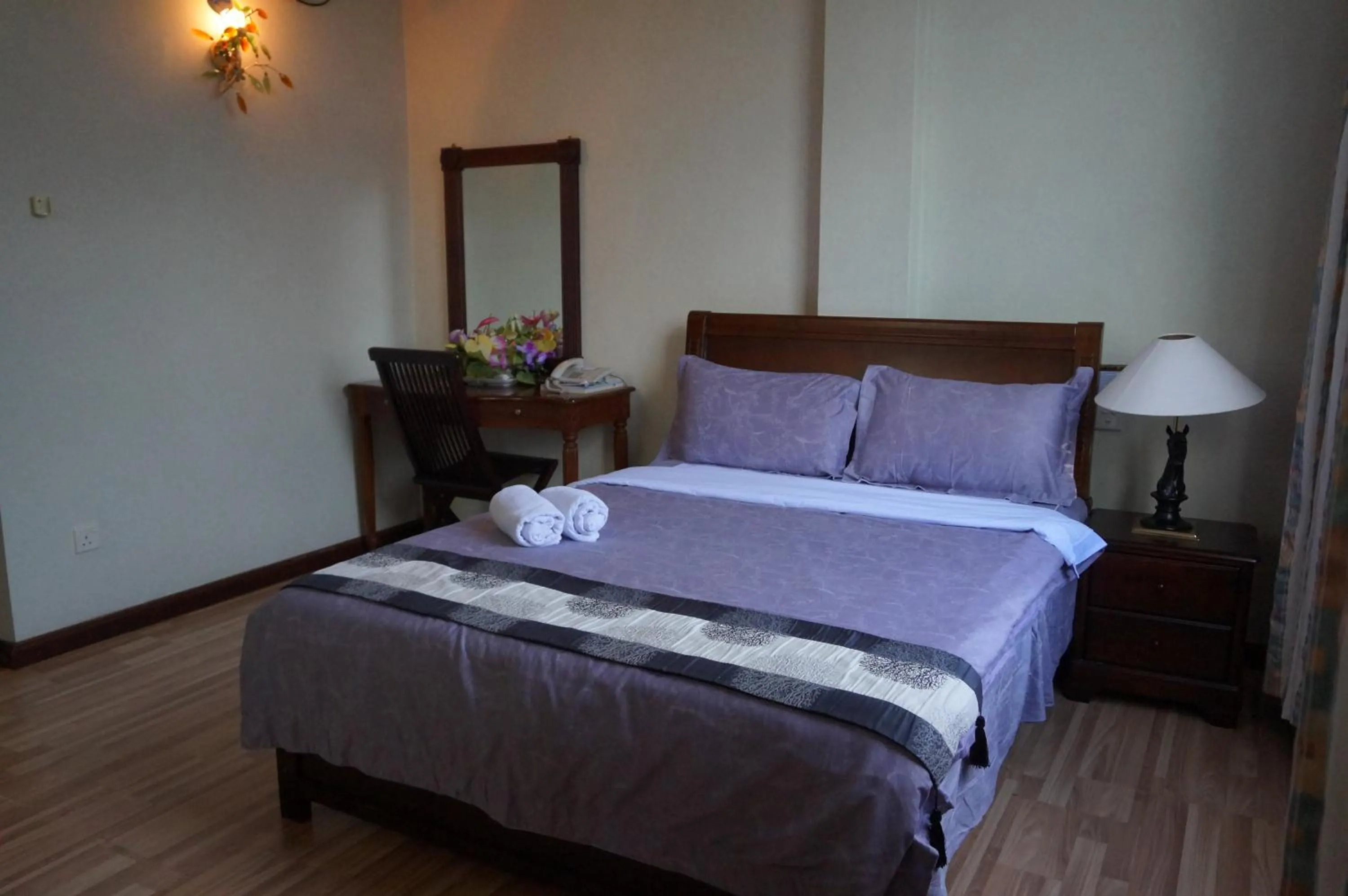 Bed in Jeruton Hotel