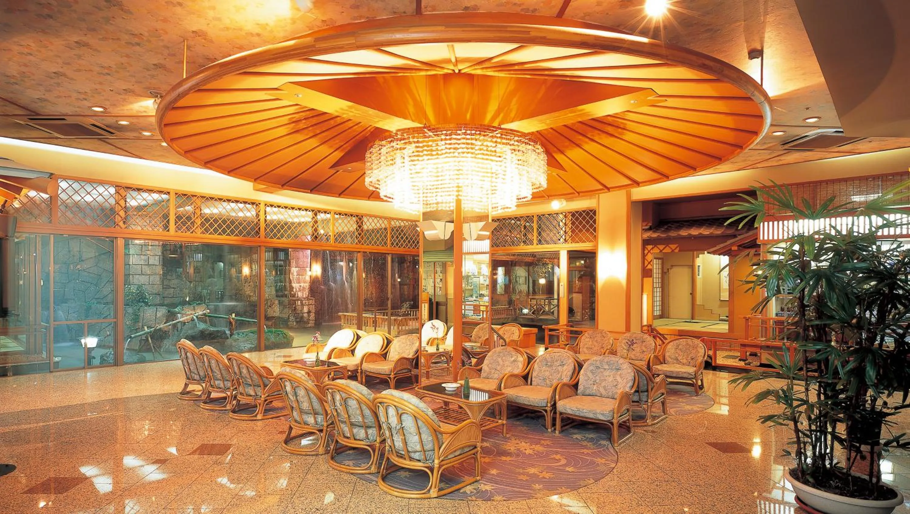 Lobby or reception in Isawa View Hotel