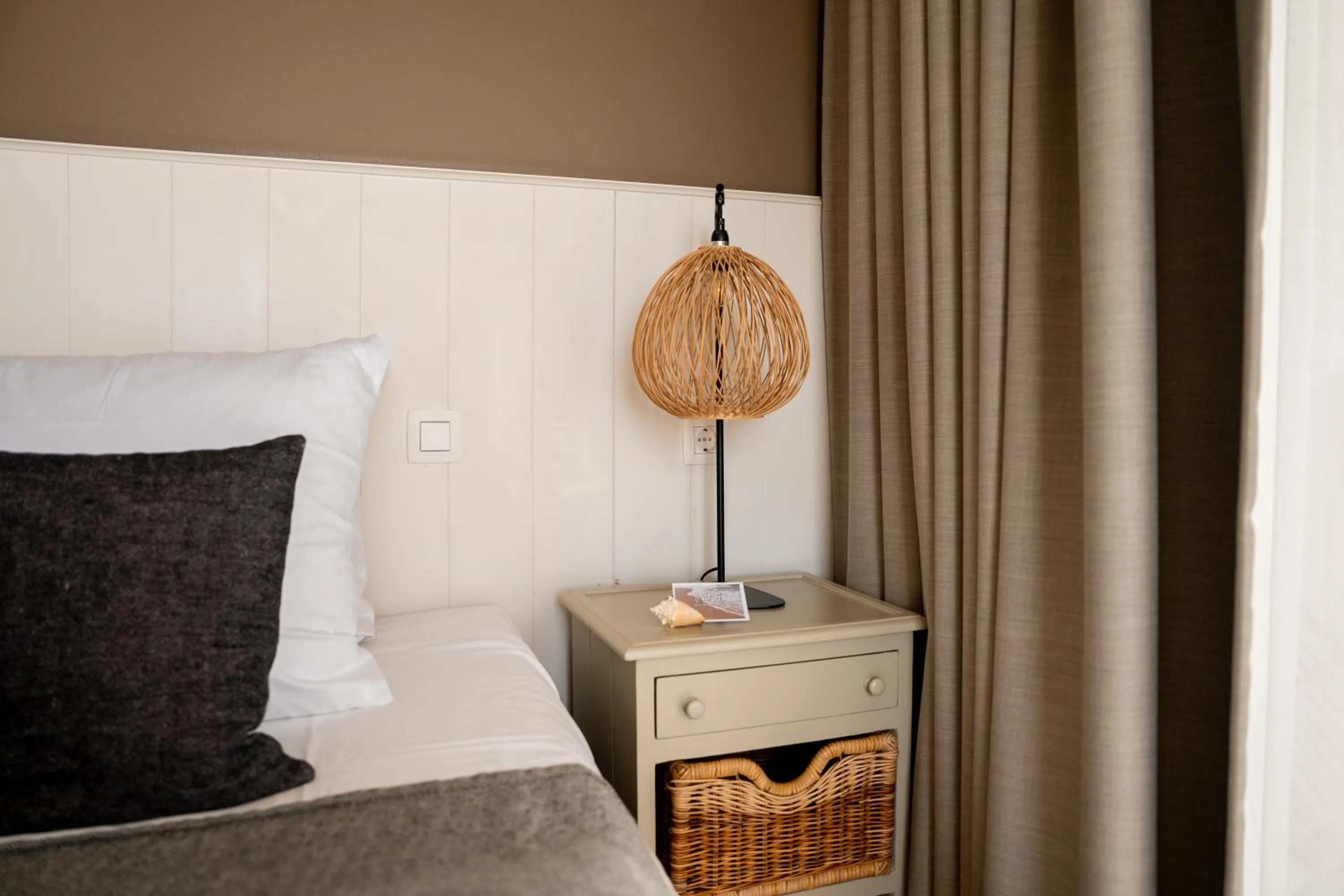 Decorative detail, Bed in Noordzee, Hotel & Spa