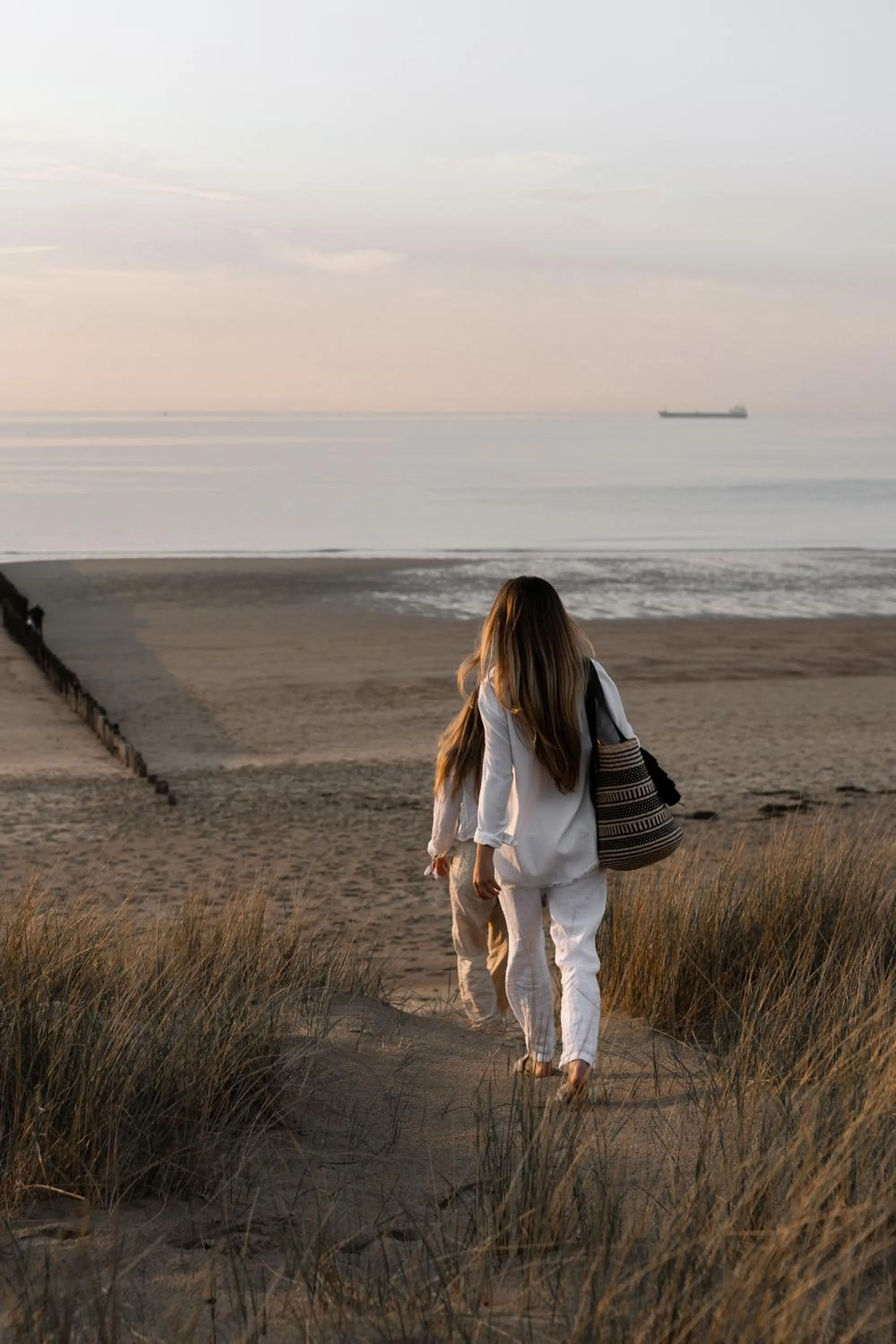 Beach in Noordzee, Hotel & Spa