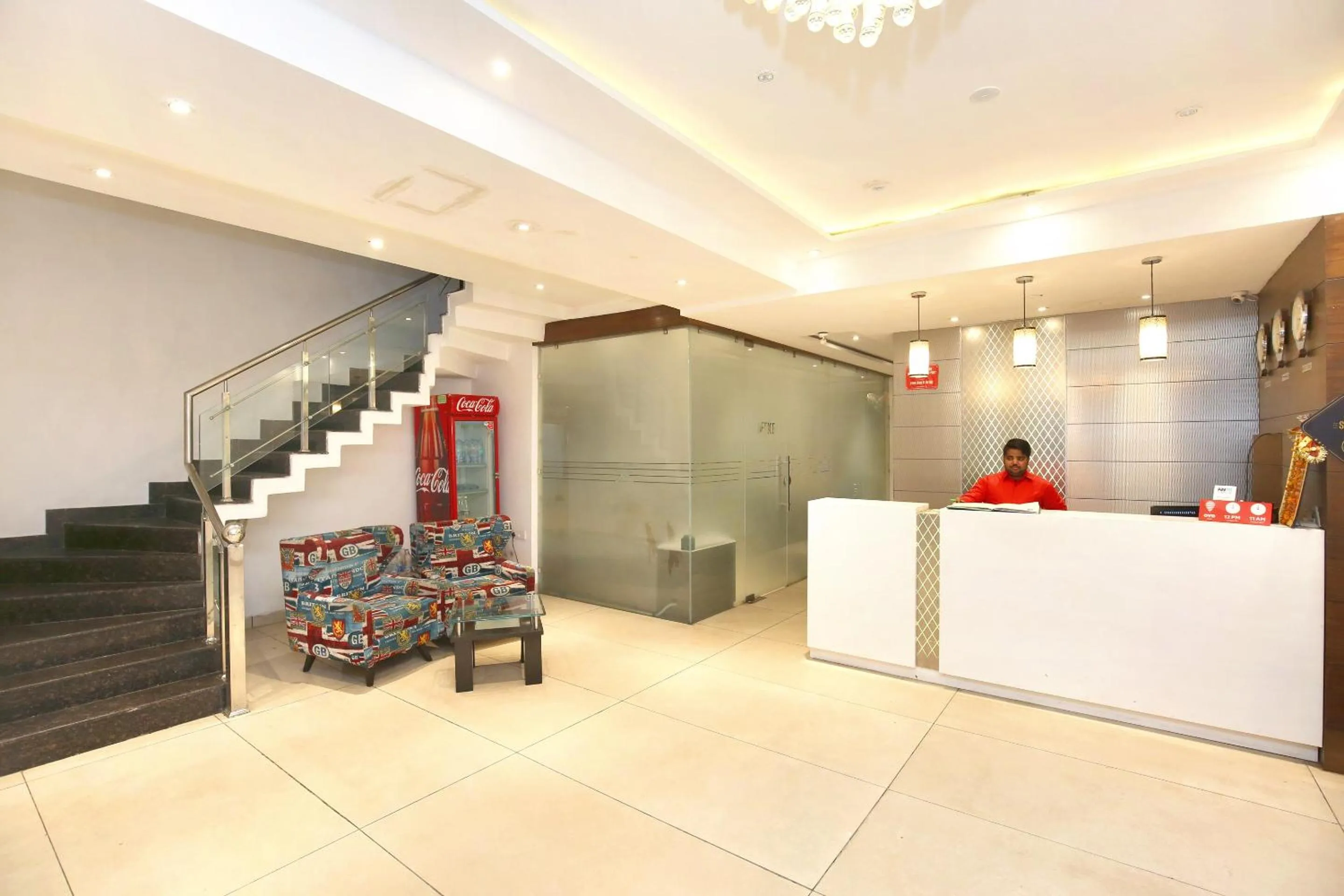 Lobby or reception in Super Hotel O Winner Inn