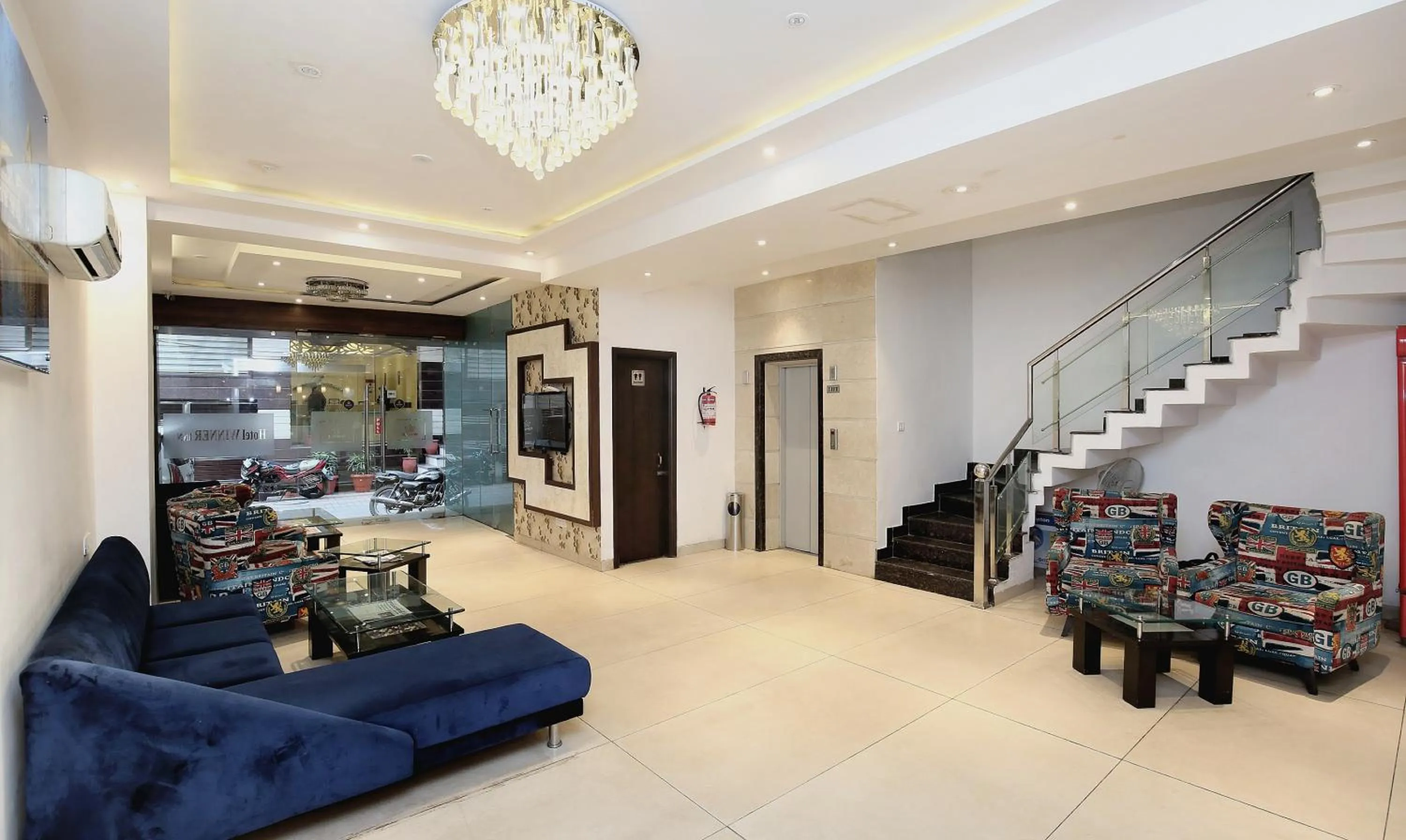 Lobby or reception in Super Hotel O Winner Inn