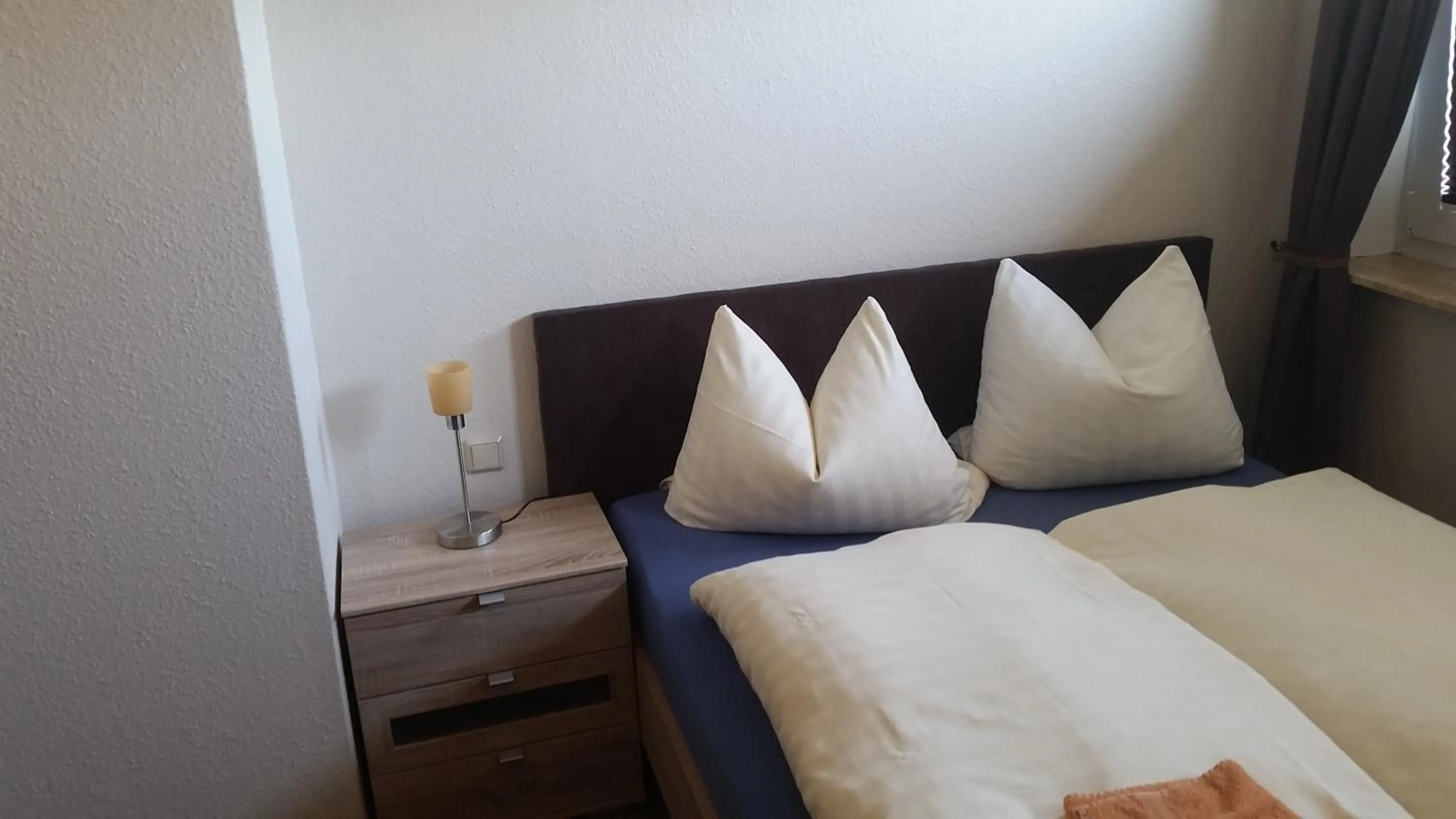 Bed in Hotel Deutsches Haus Francop