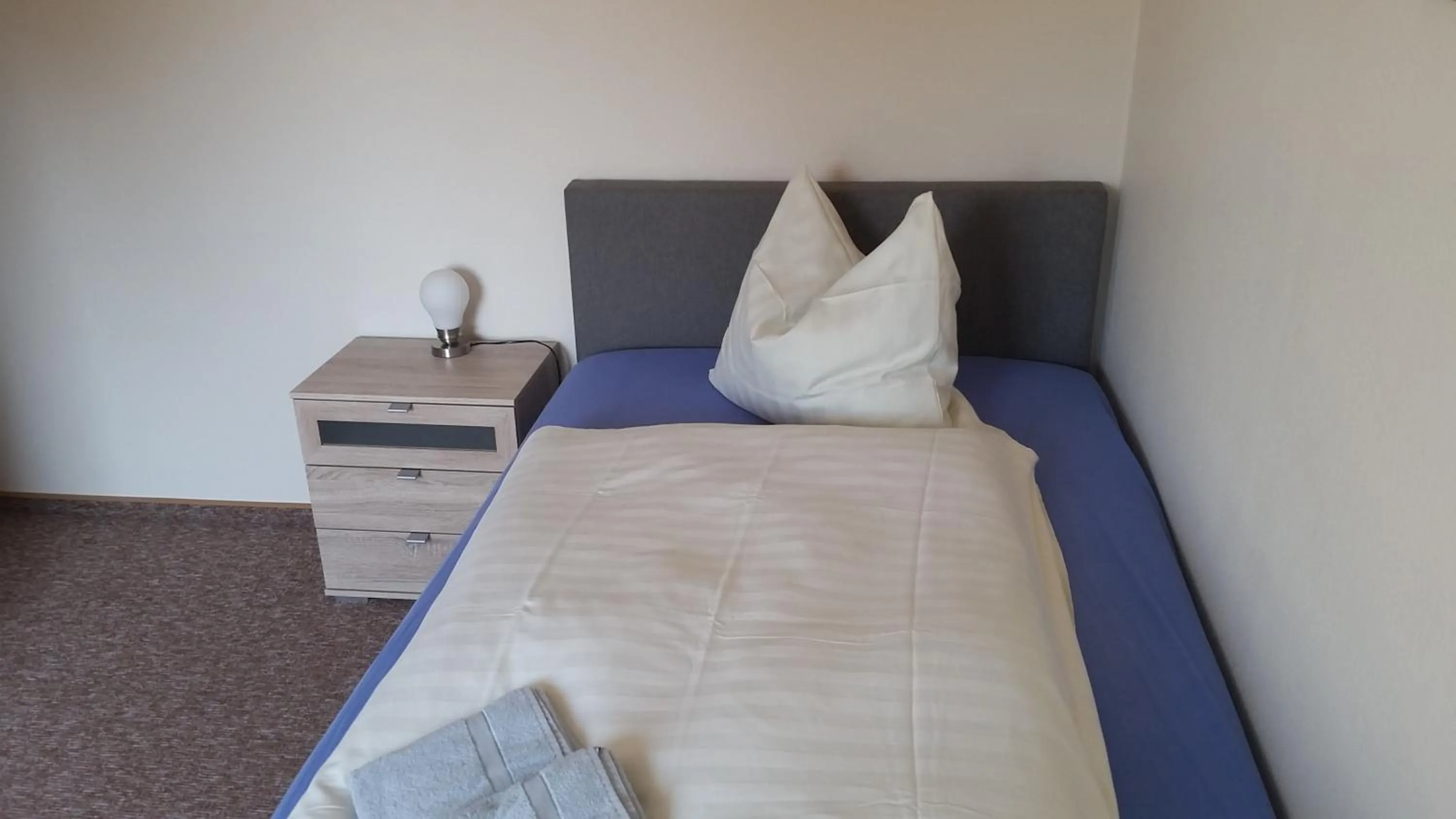 Bed in Hotel Deutsches Haus Francop