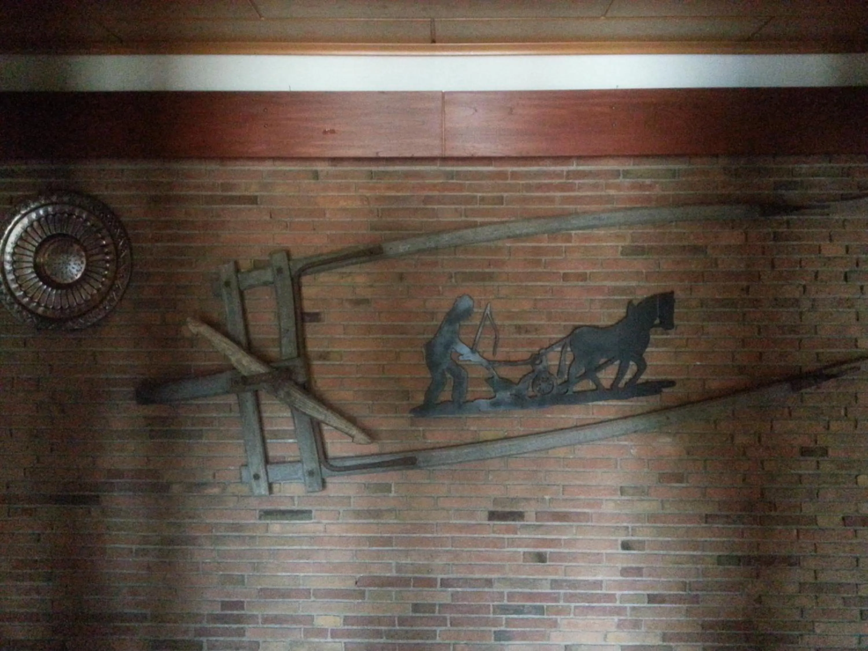 Decorative detail in Hotel Deutsches Haus Francop