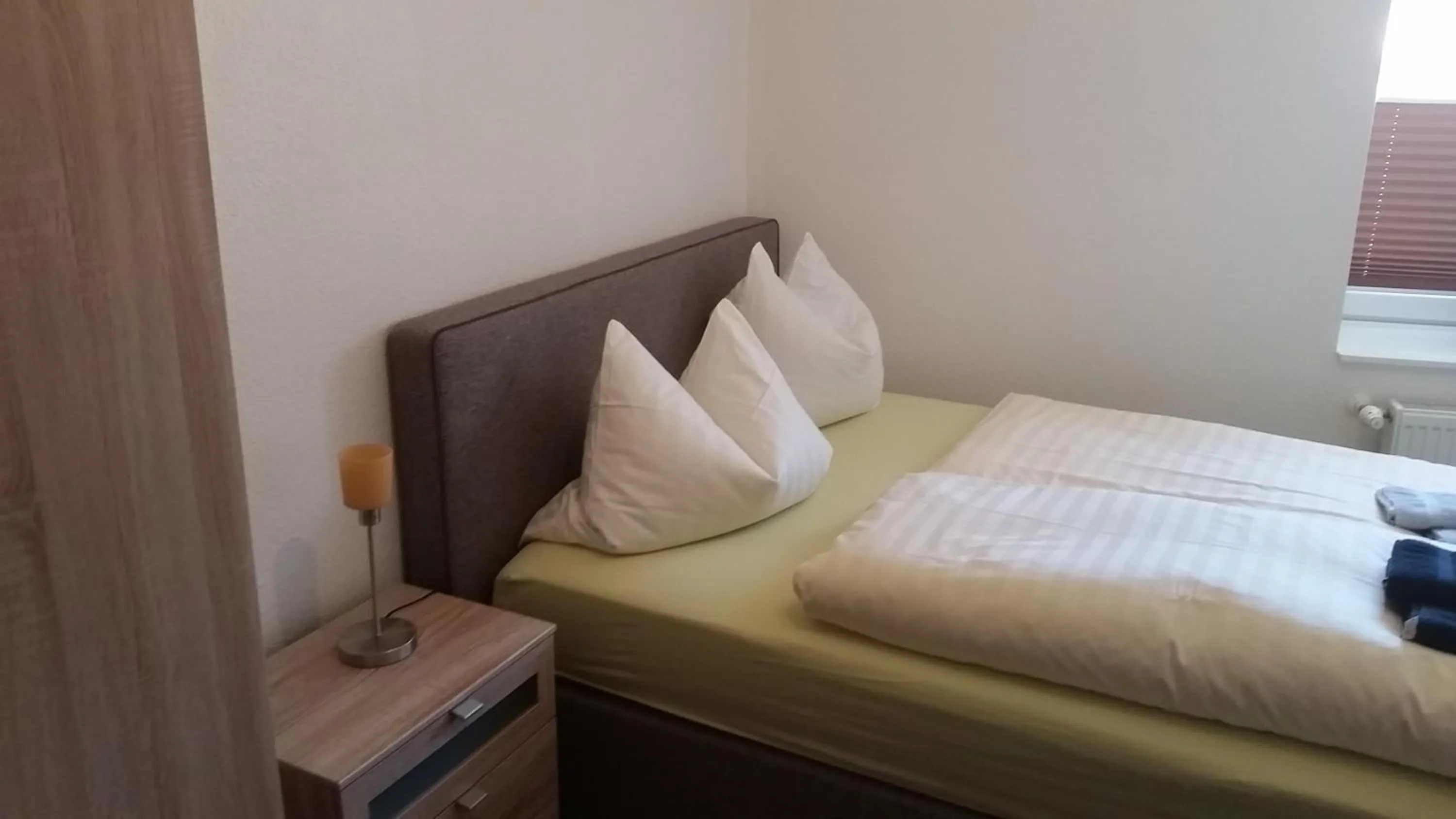 Bed in Hotel Deutsches Haus Francop